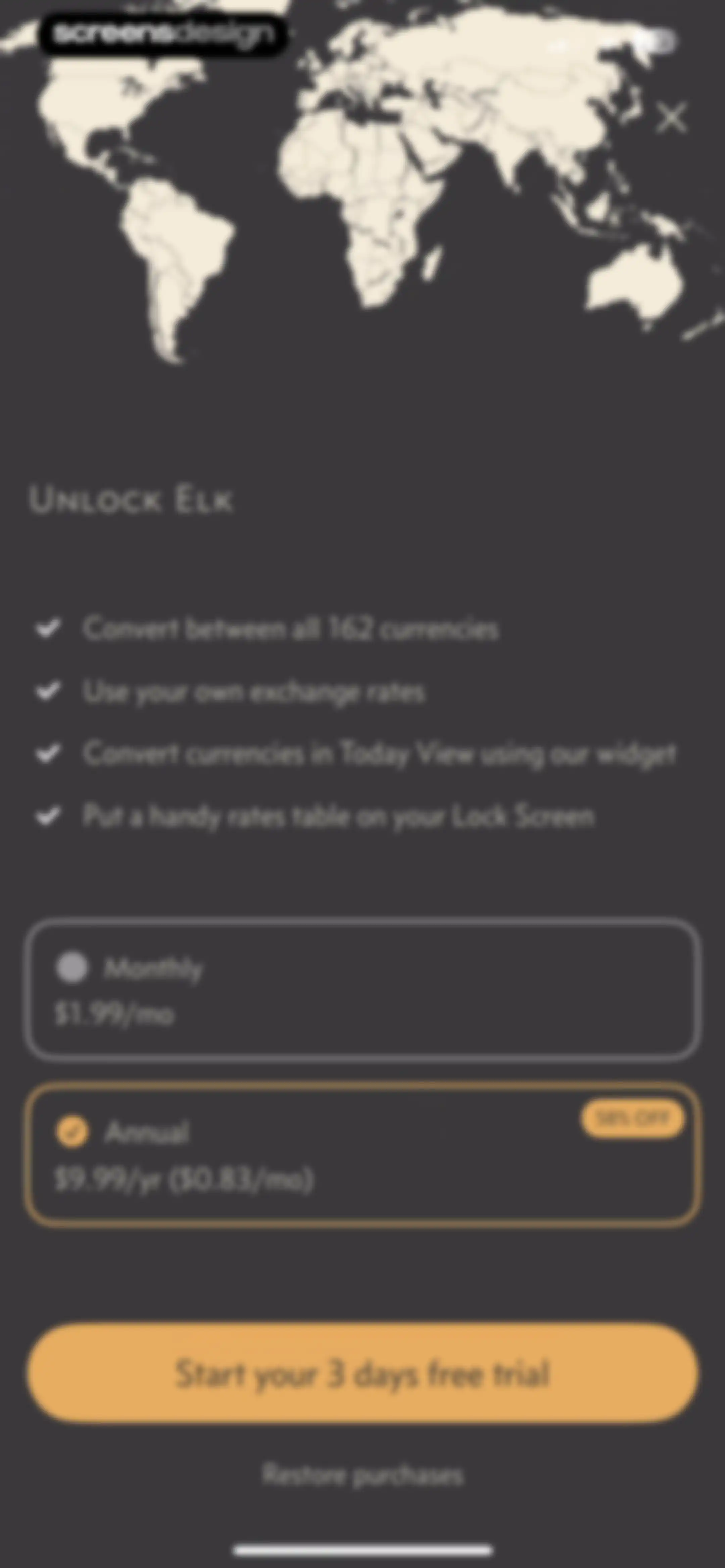 Elk Currency Converter screen 14