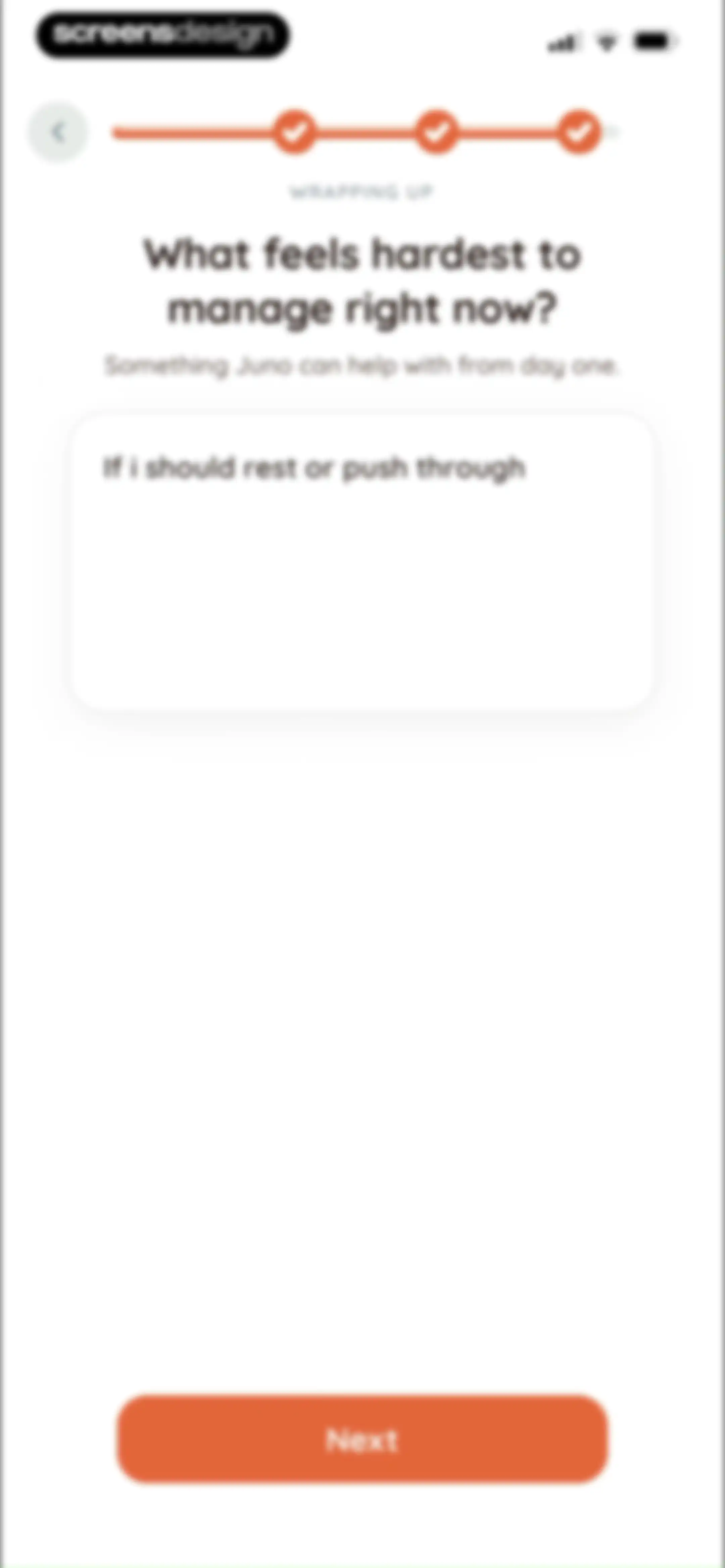 Juno: Chronic Illness Support screen 38