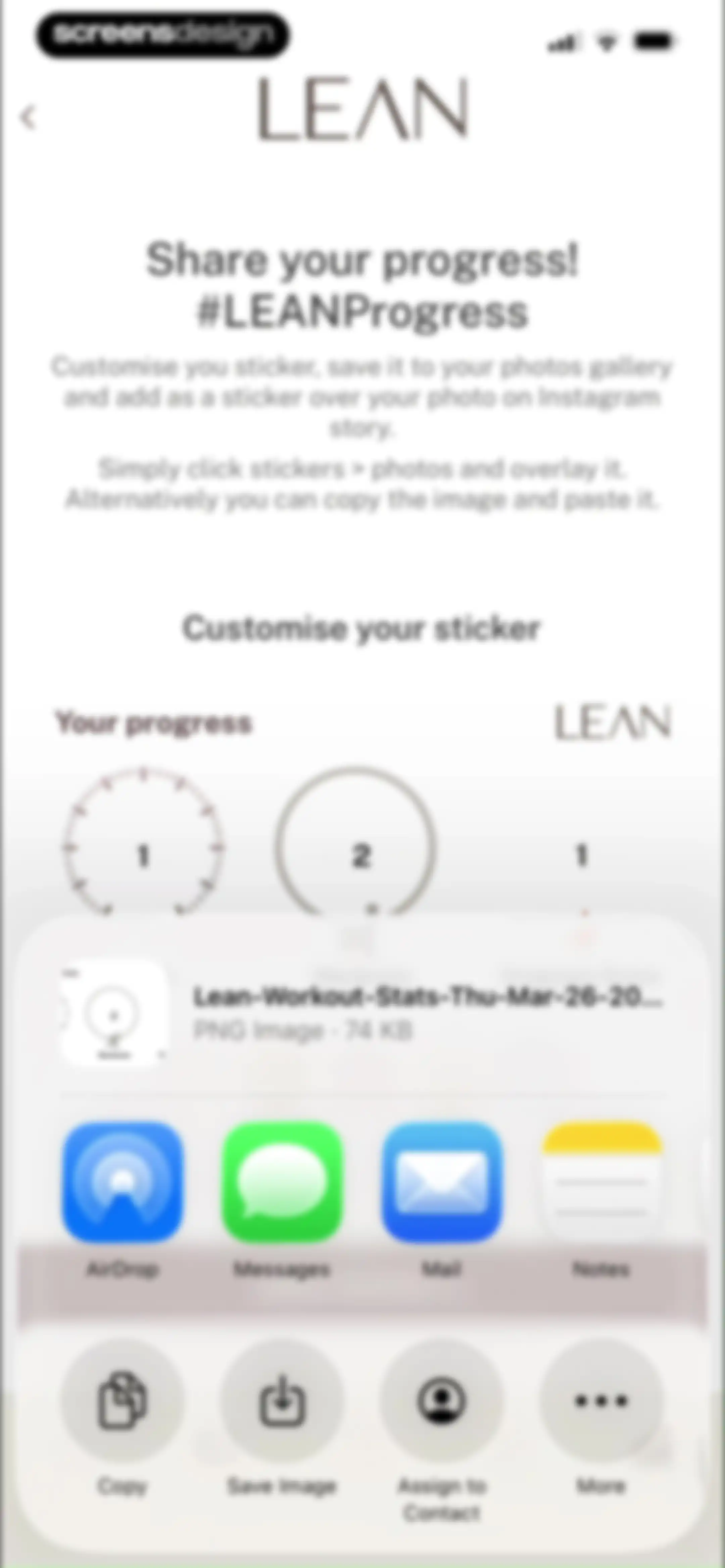 LEAN With Lilly screen 85