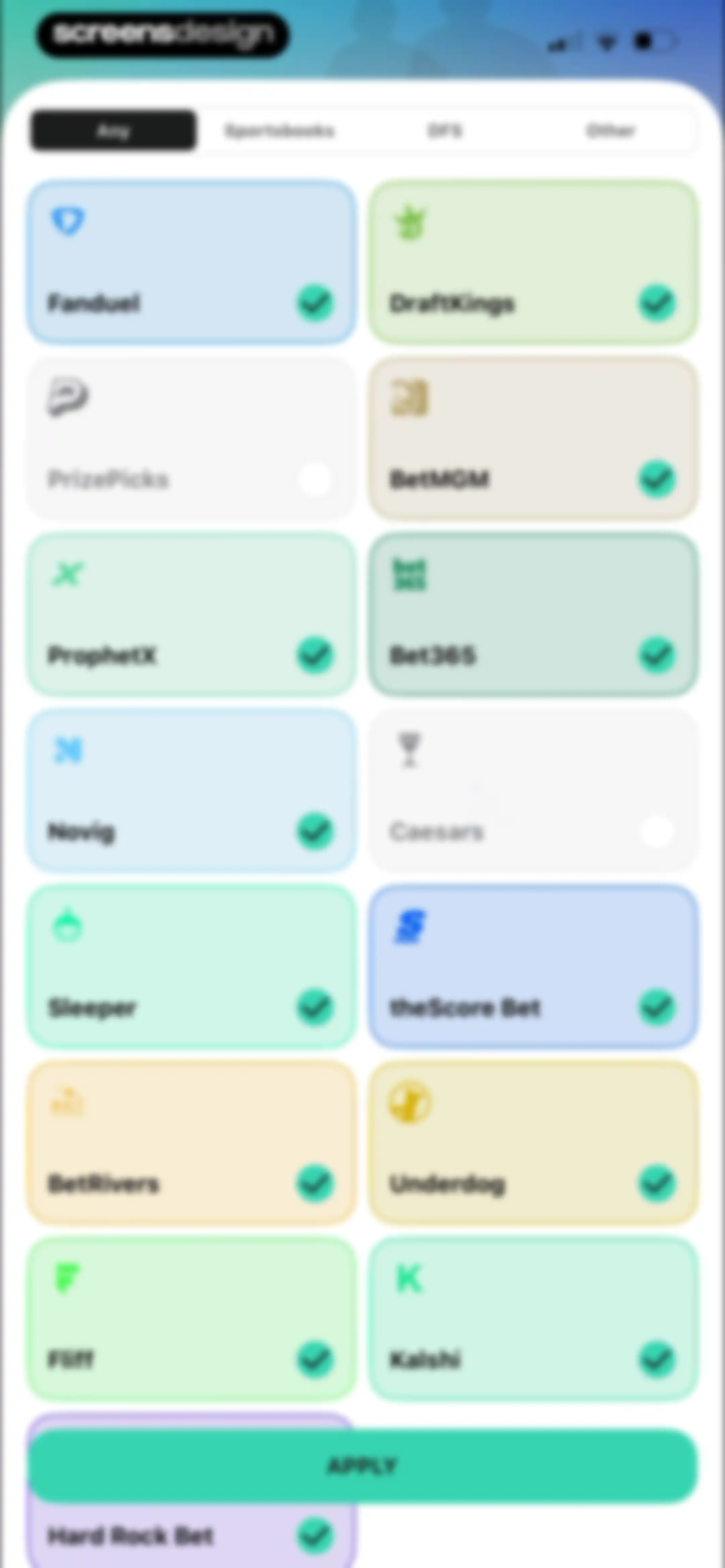 Outlier: Smart Sports Betting screen 47