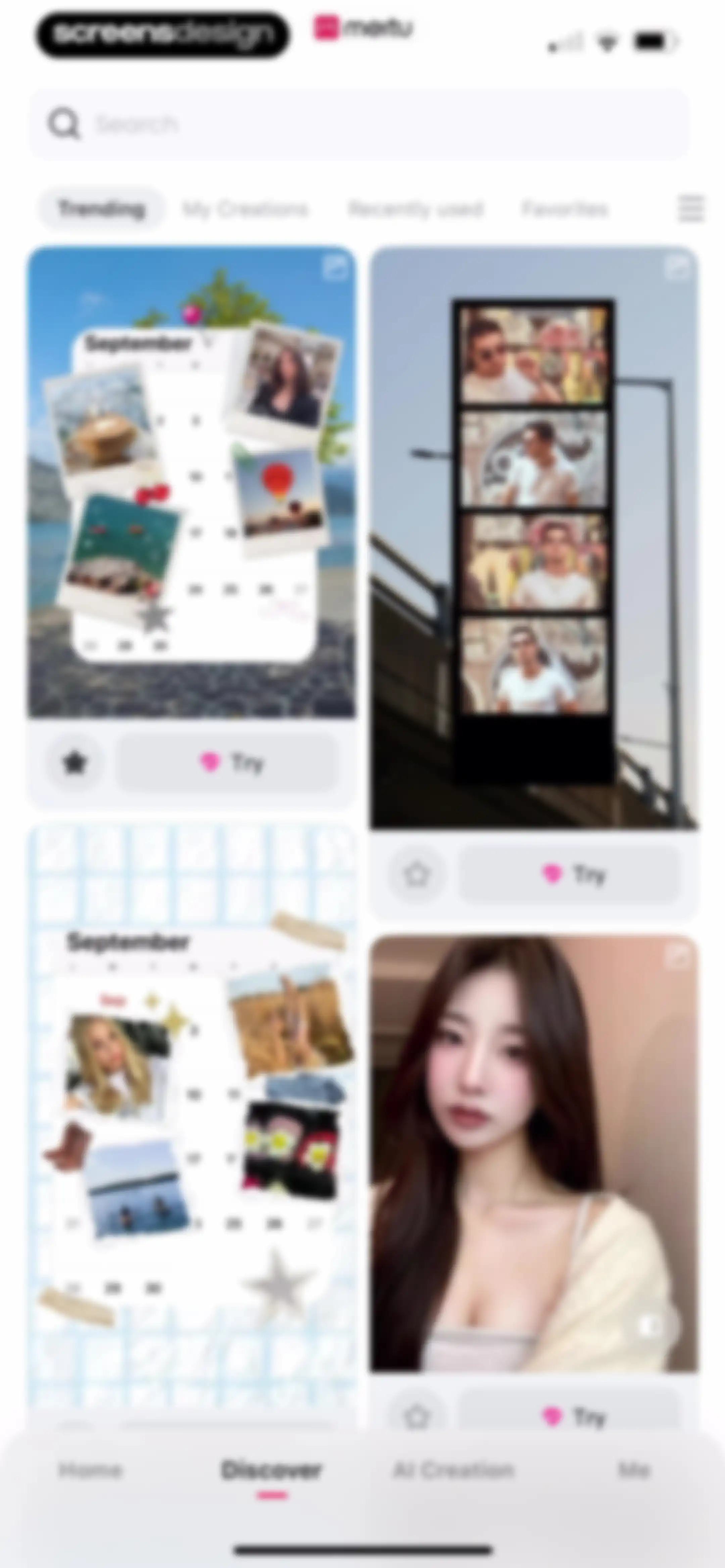 Meitu AI Photo & Video Editor screen 159