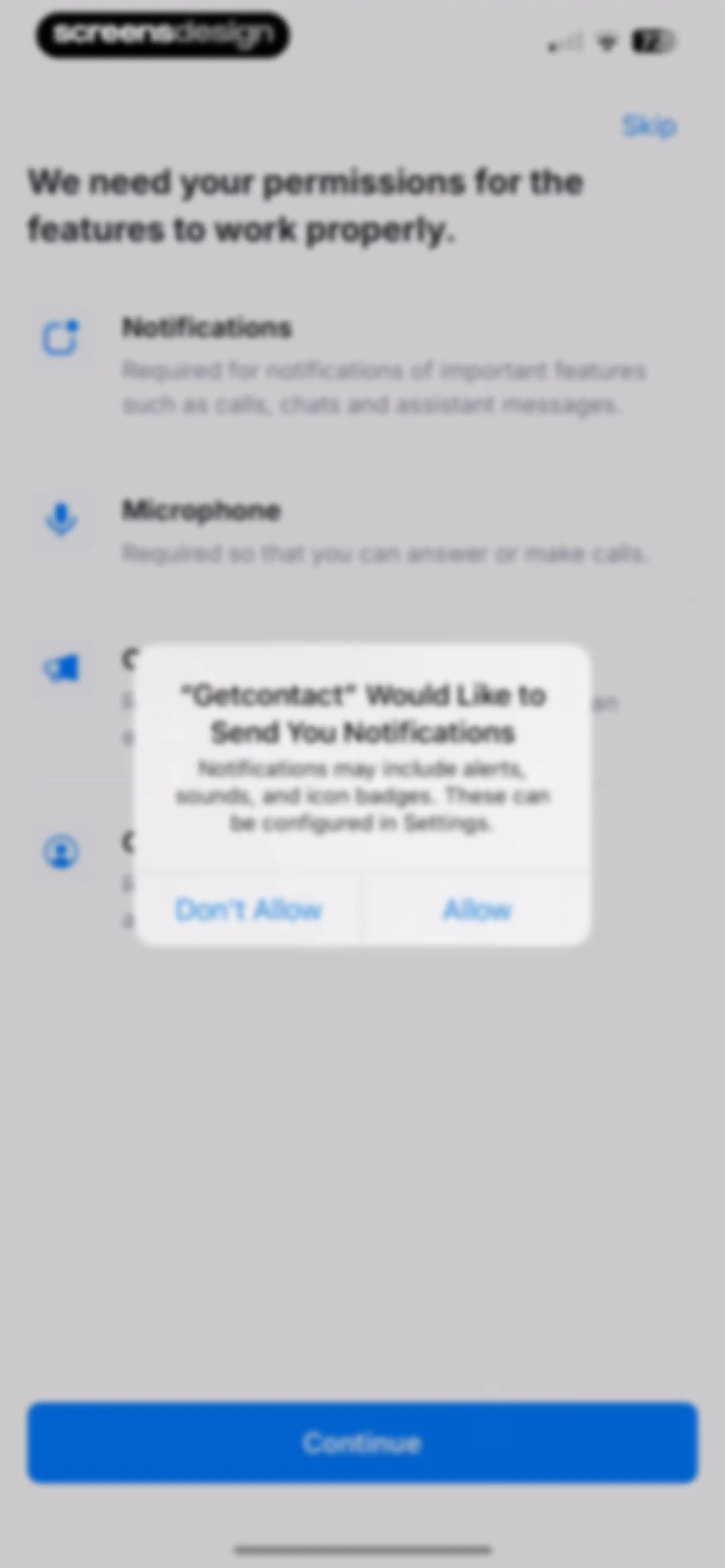 Getcontact screen 21