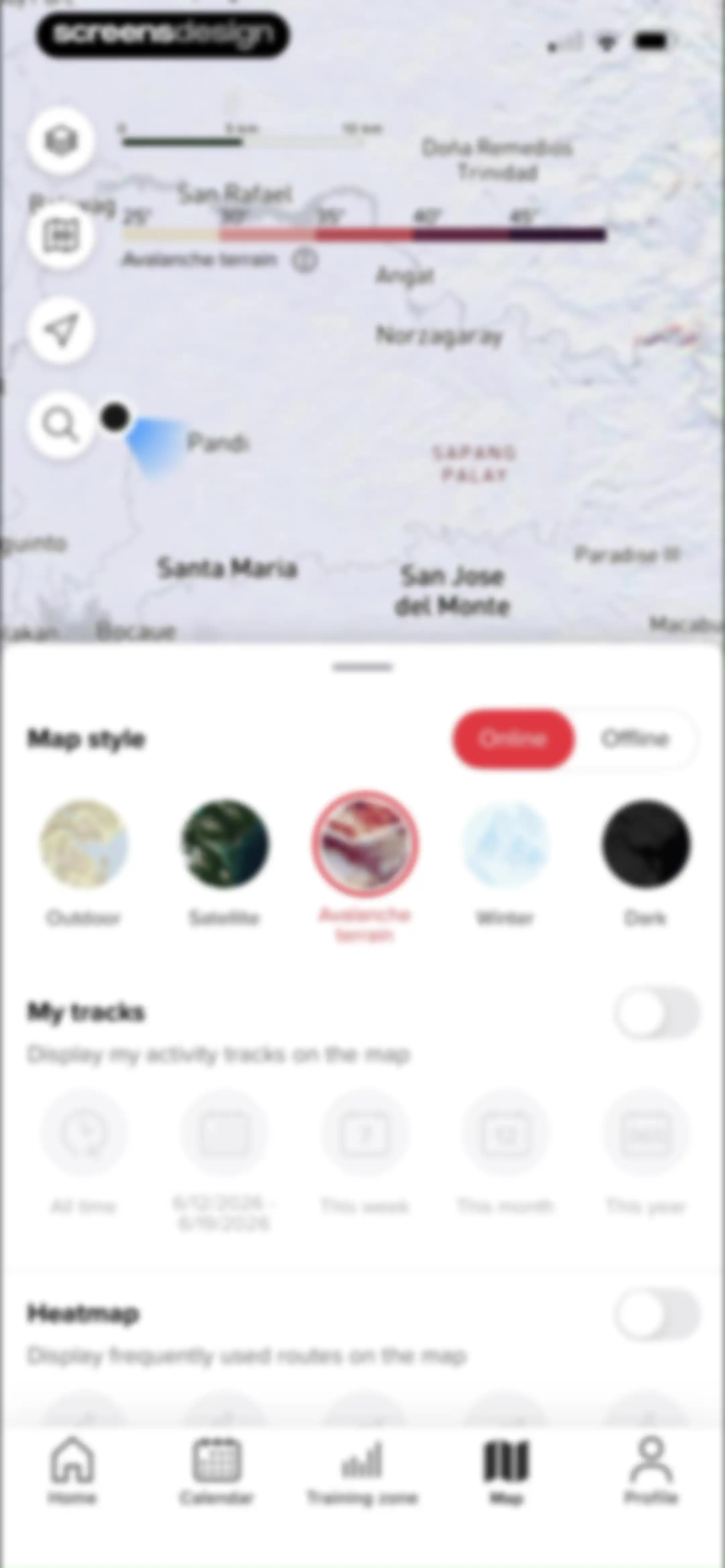 Sports Tracker: Run Bike Hike screen 201