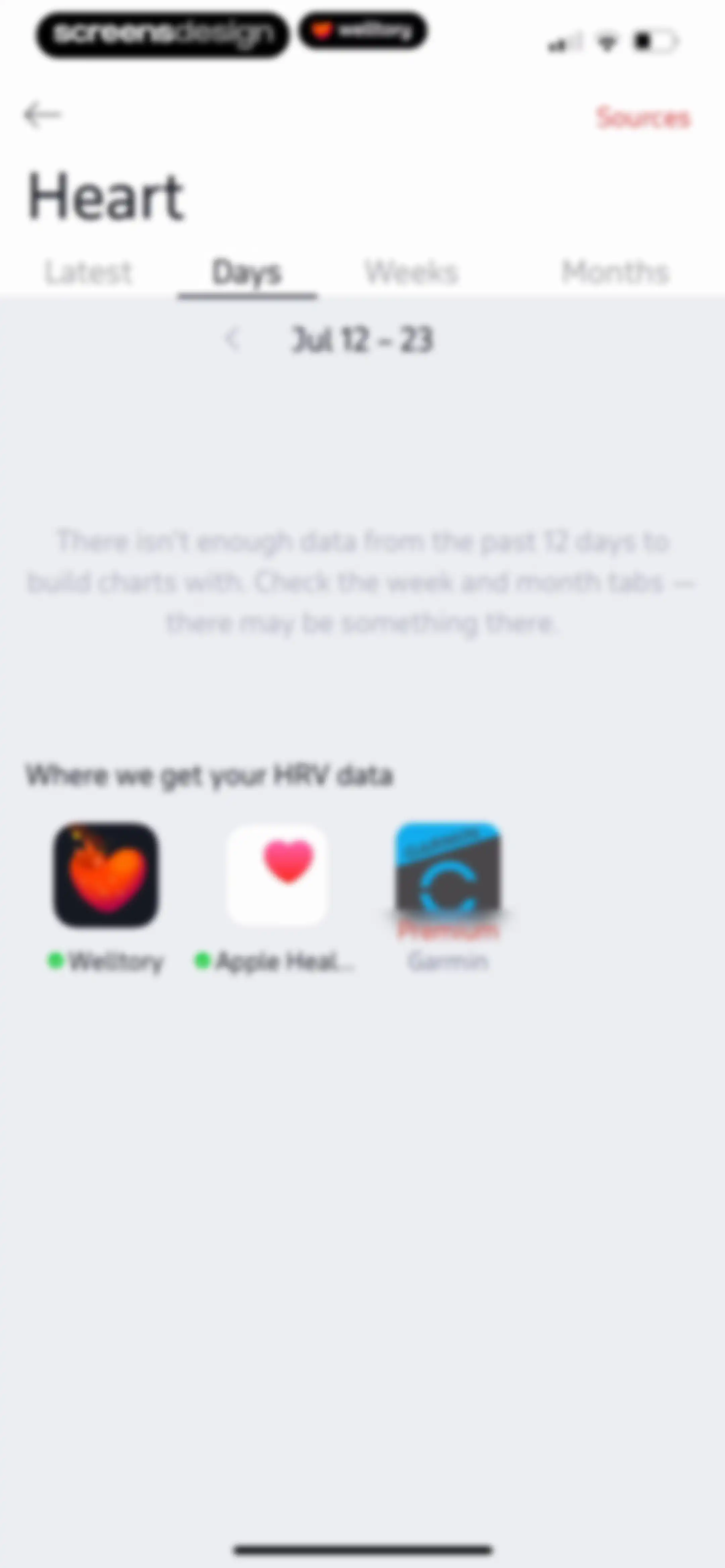 Welltory: Health, Heart Rate screen 74