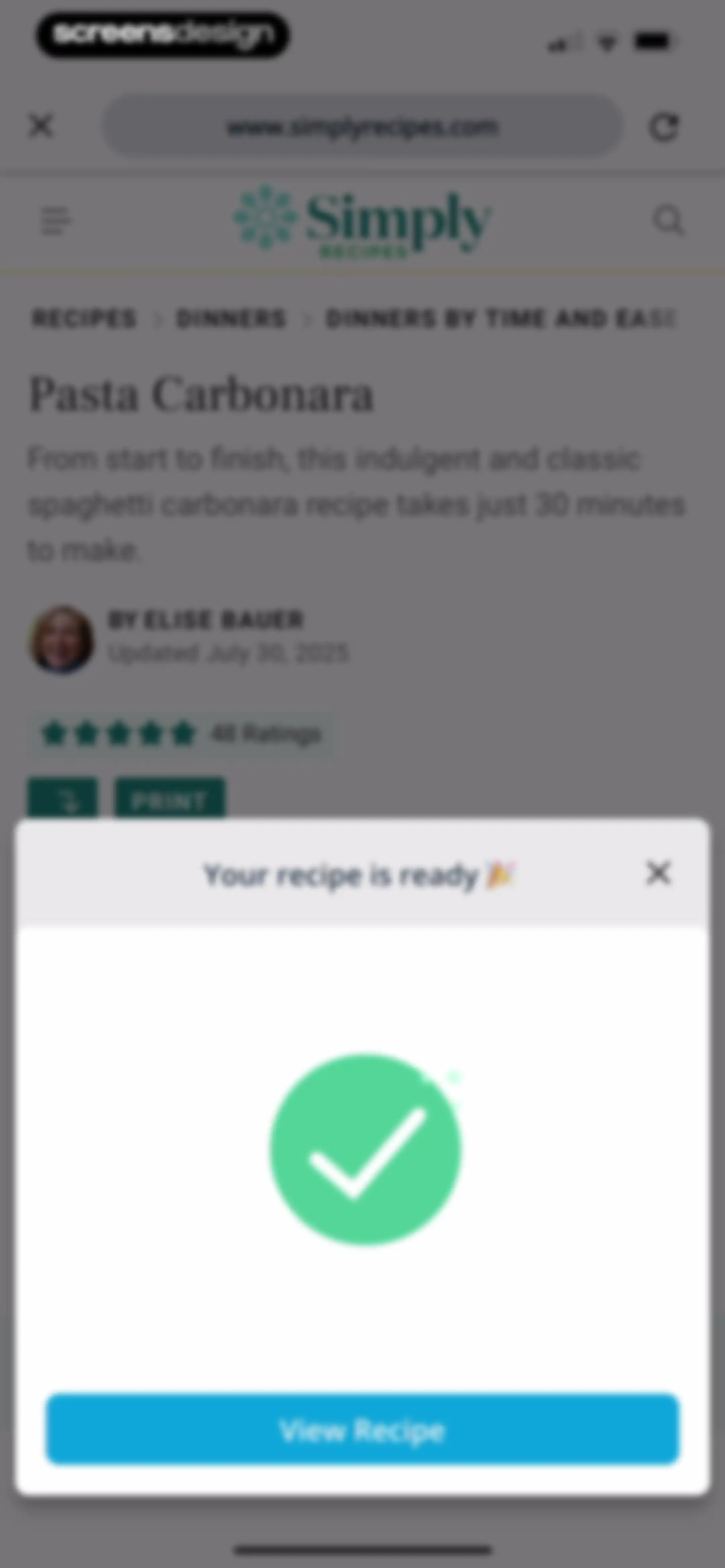 Stashcook: Recipe Keeper screen 42