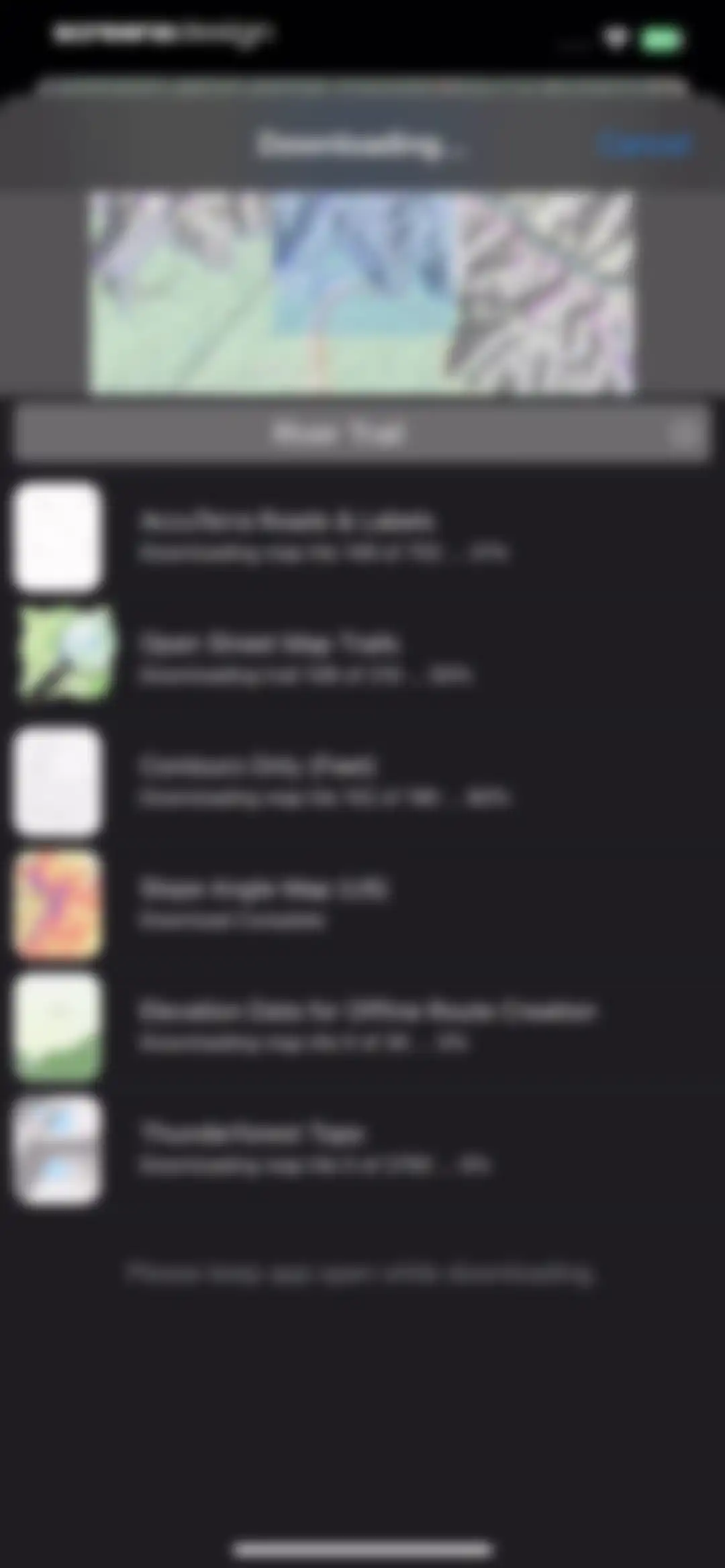 Topo Maps+: Topographic Maps screen 74