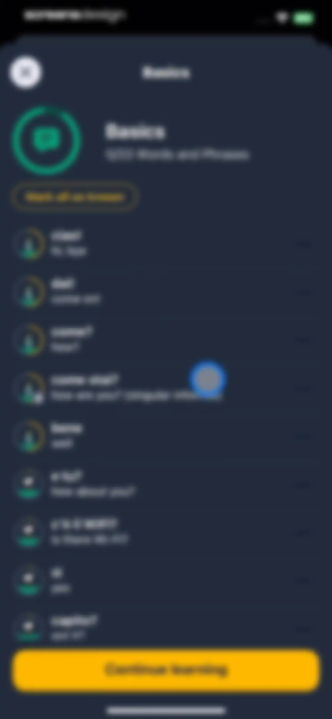 Memrise Easy Language Learning screen 45