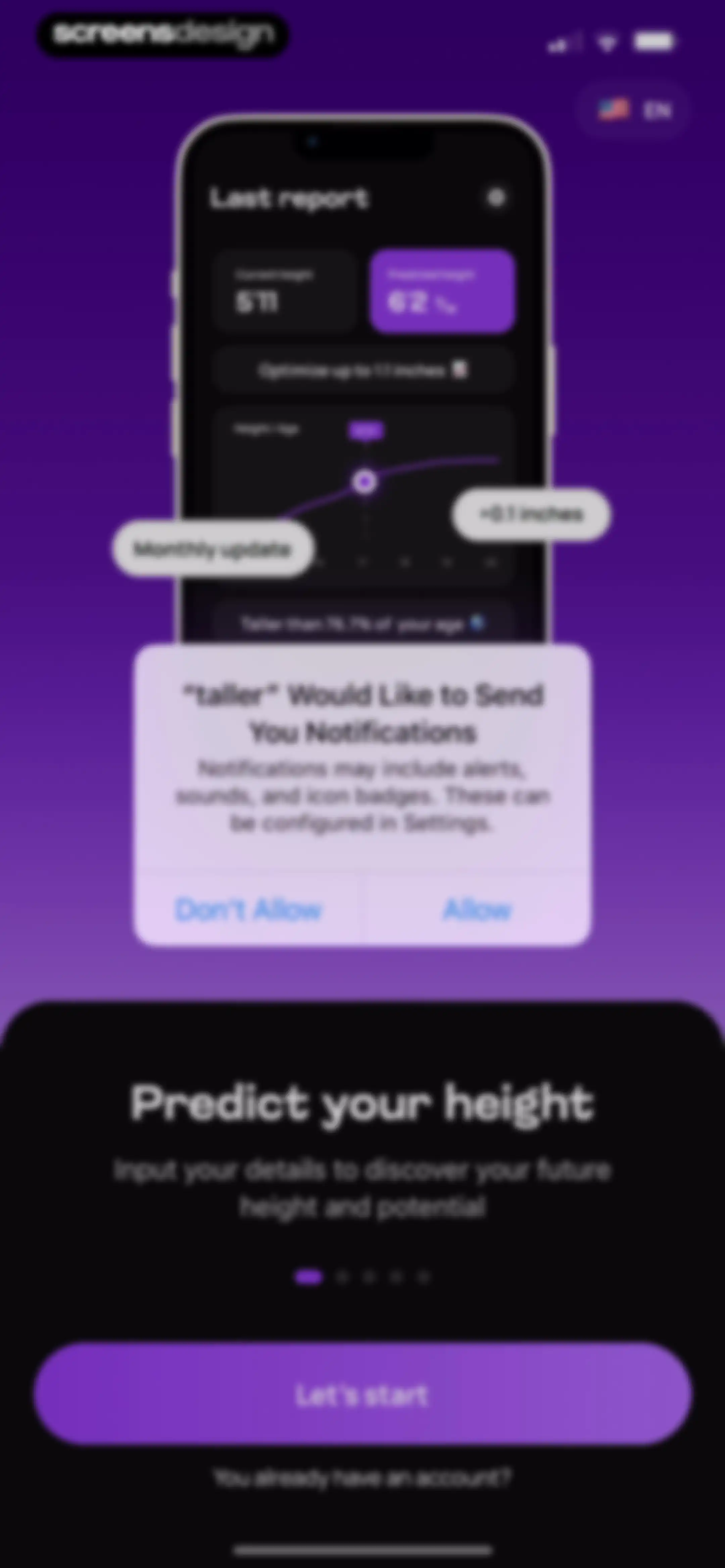 Taller - Maximize your height screen 2