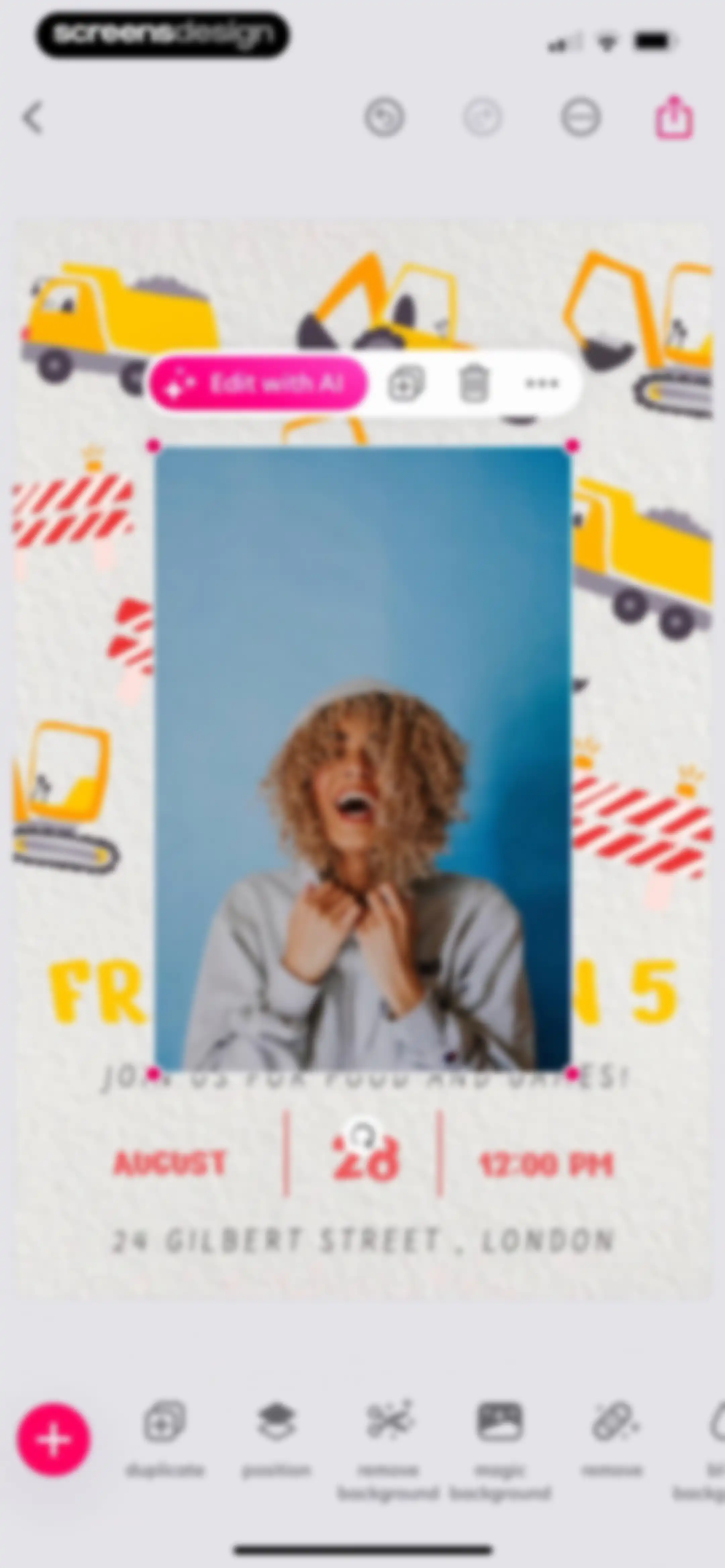Bazaart AI Photo Editor Design screen 45