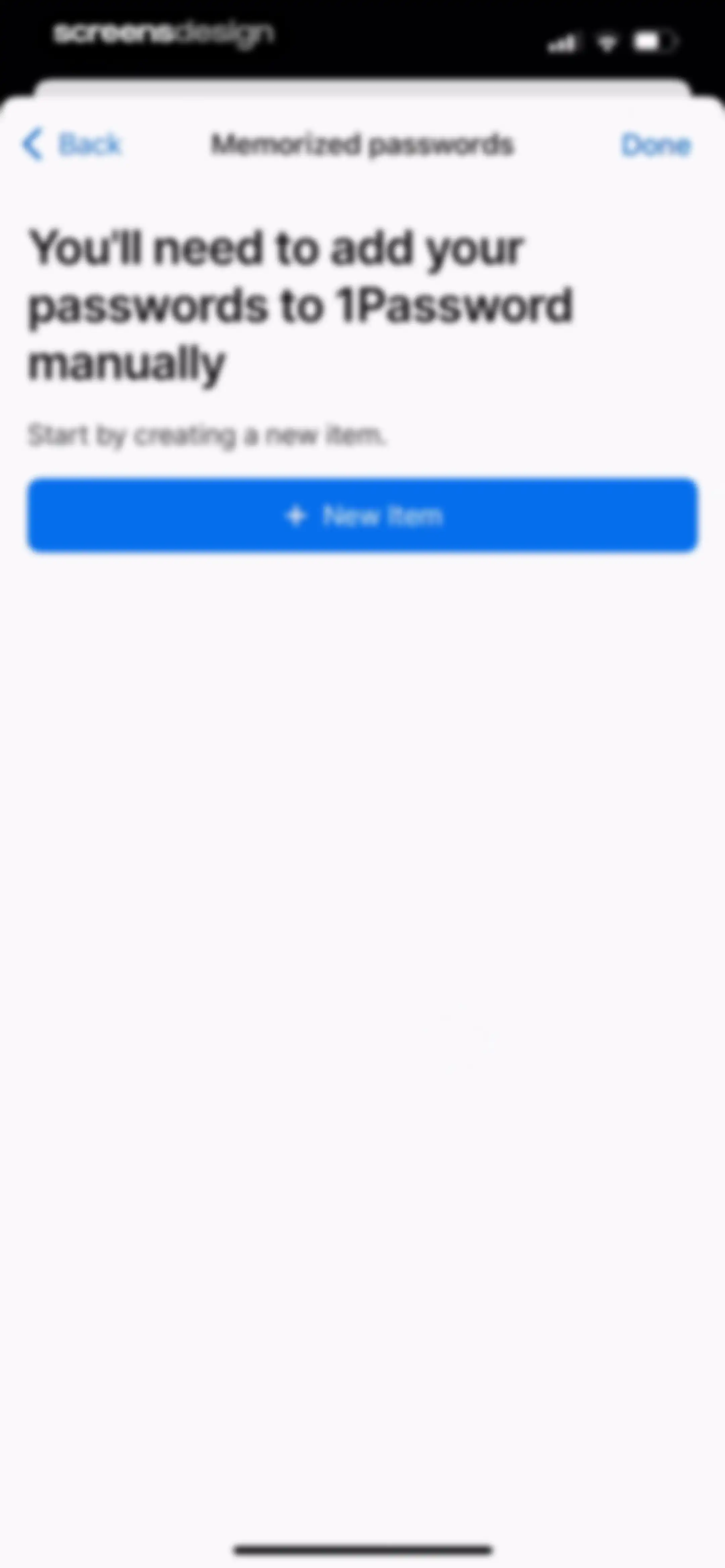 1Password: Password Manager screen 75