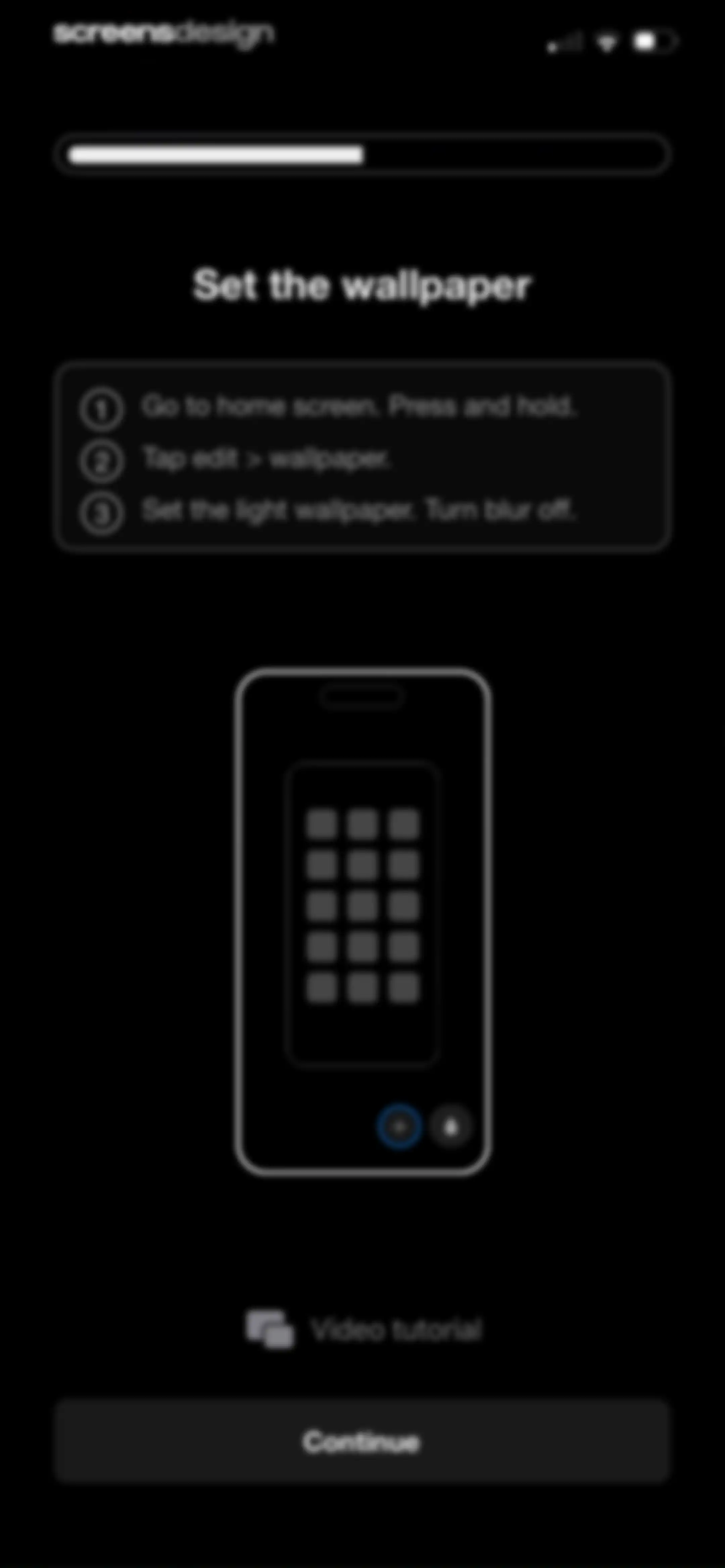 Blank Spaces Launcher screen 19