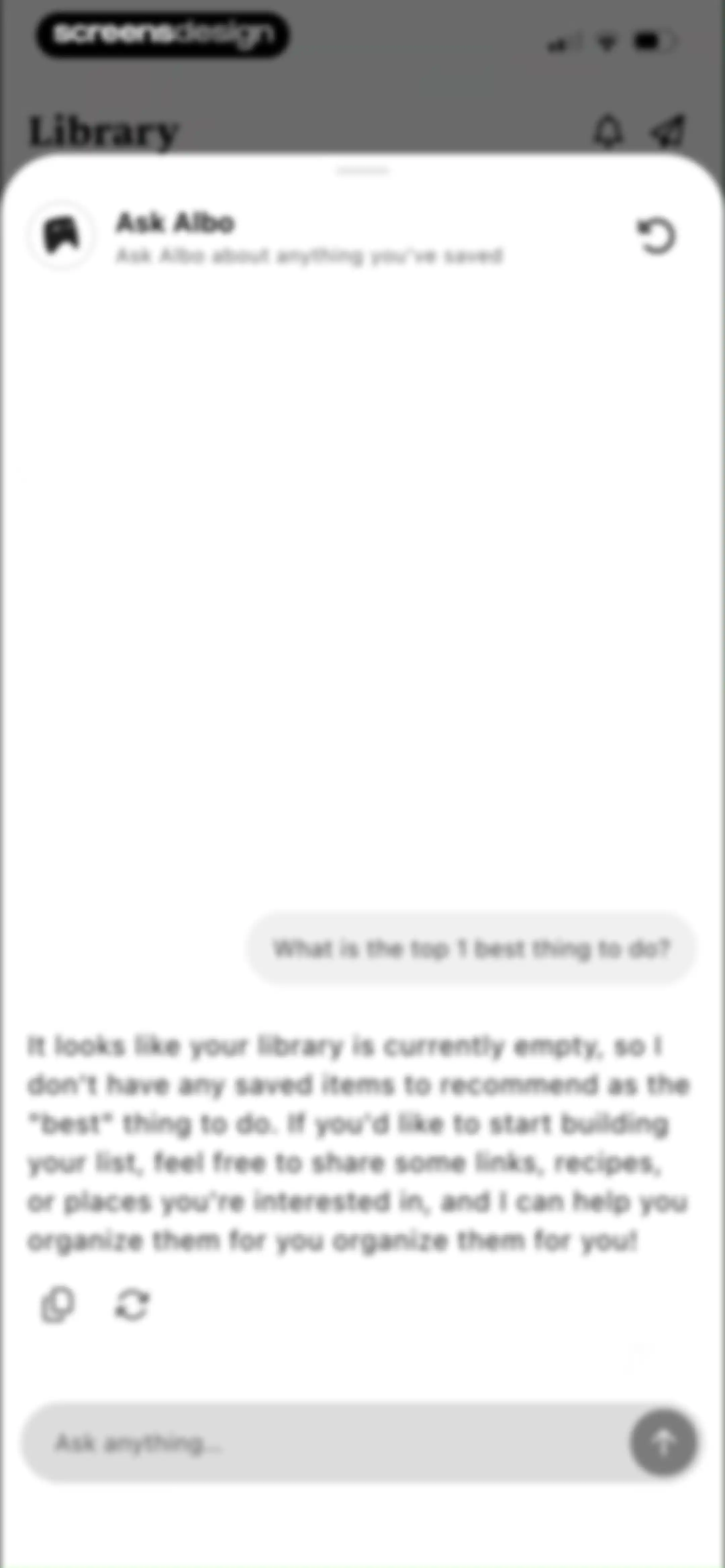 Albo: Save & Organize screen 128