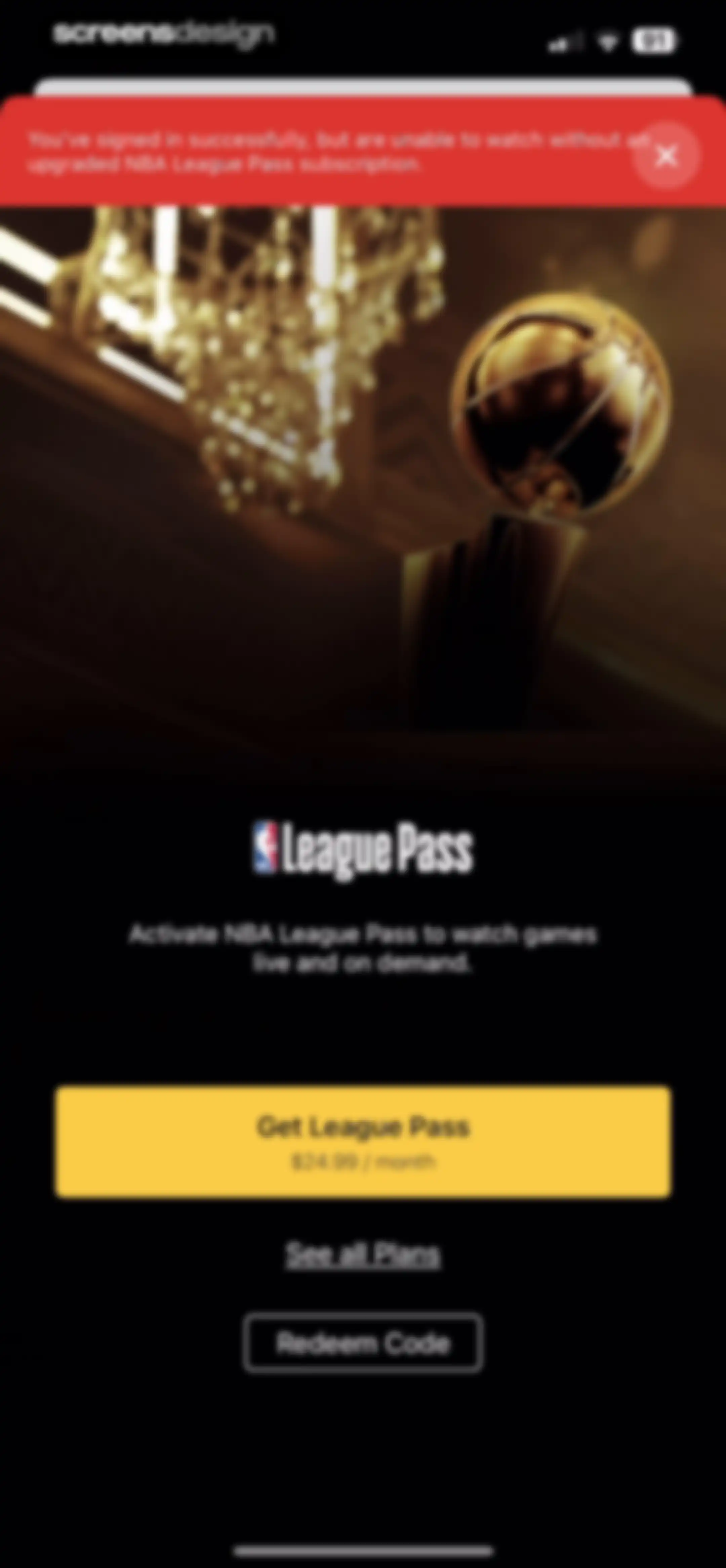 NBA: Live Games & Scores screen 107