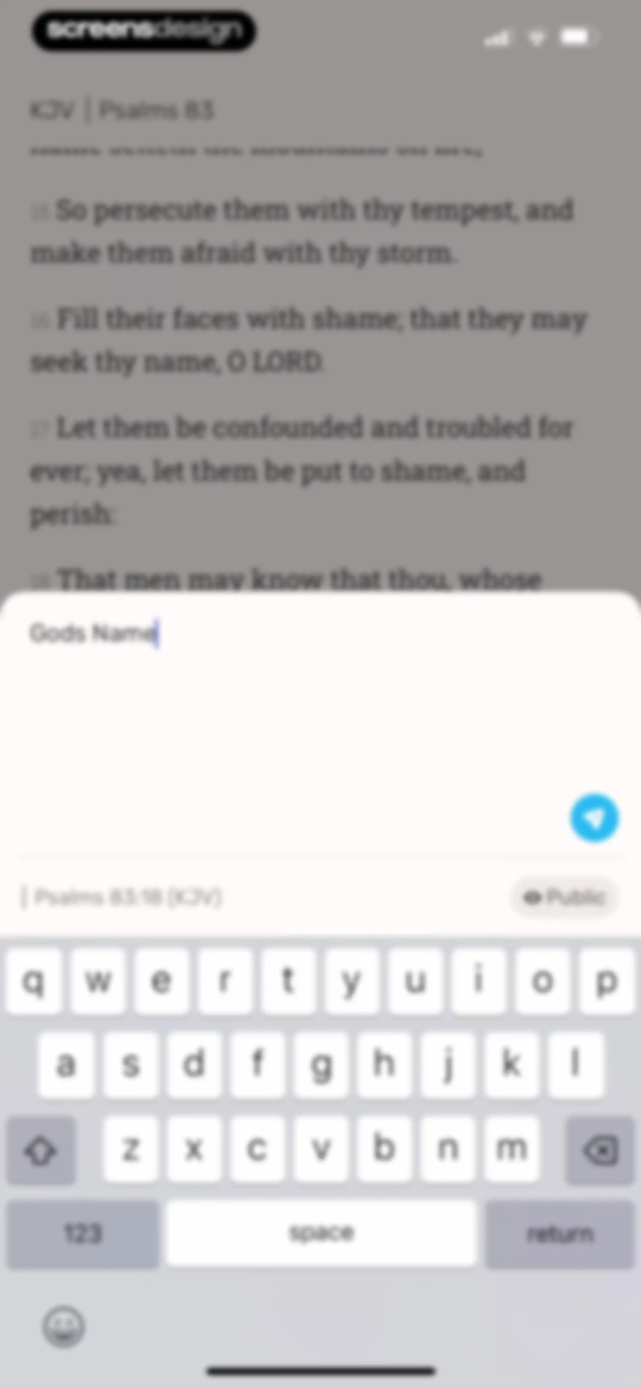 Bible Study - Manna screen 40