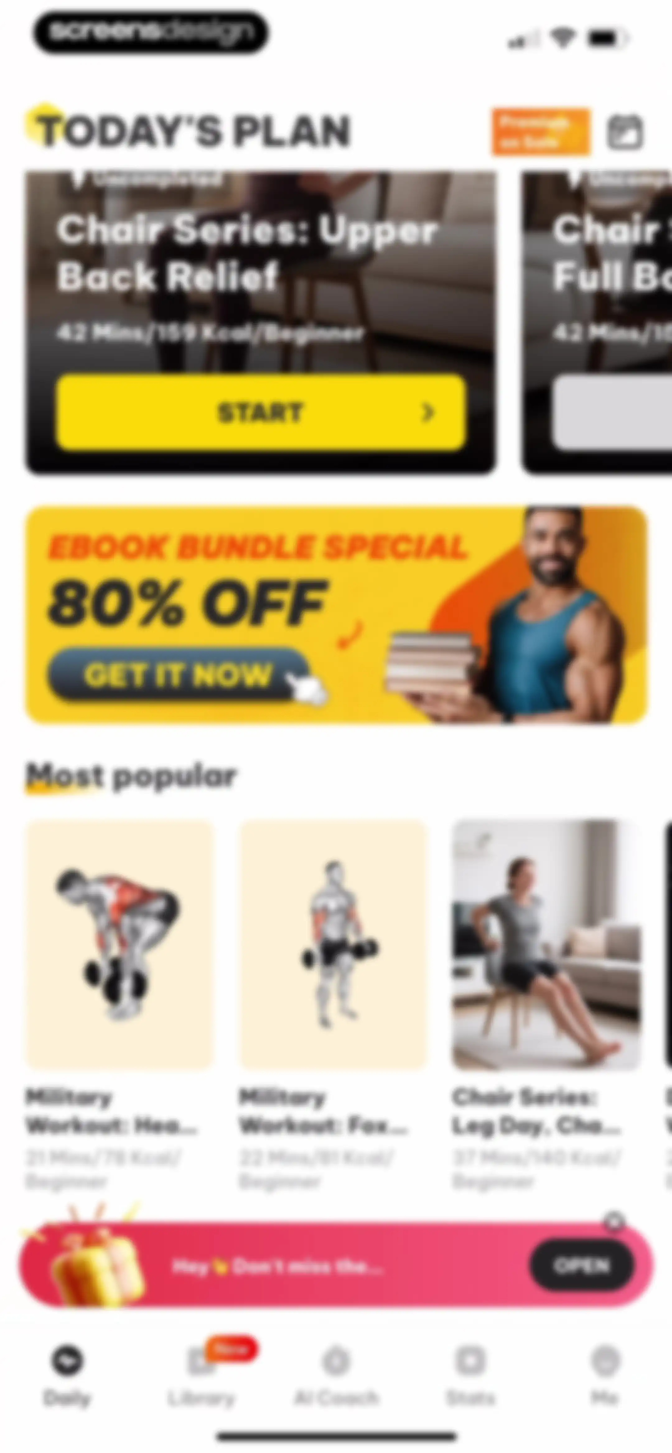 Muscle Monster Workout Planner screen 68