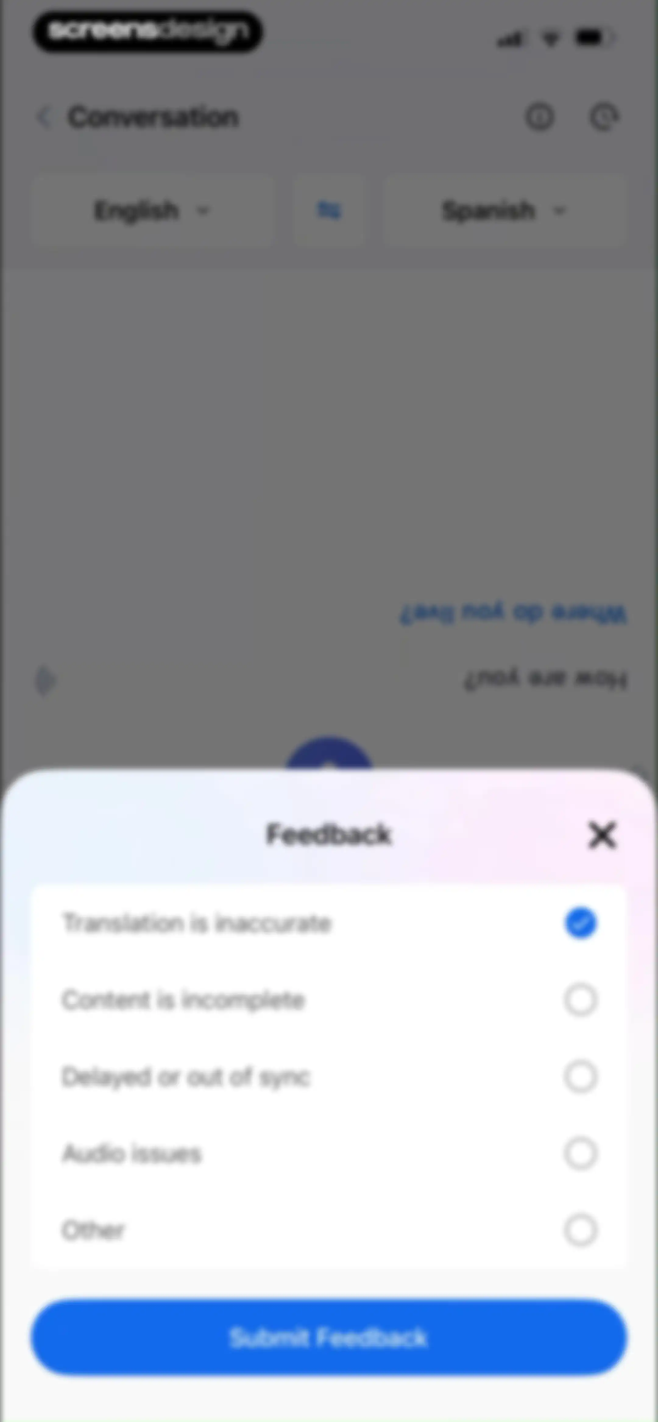 aiTranslate-Voice Translator screen 23