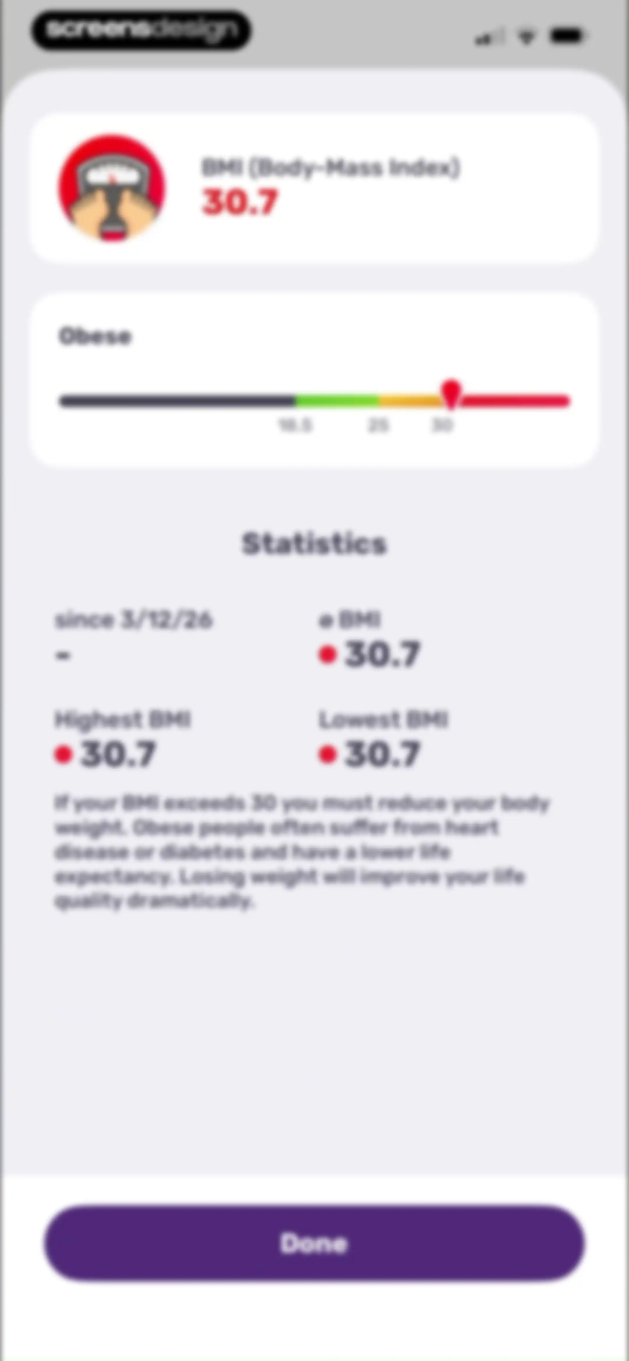 Running Tracker App – FITAPP screen 138