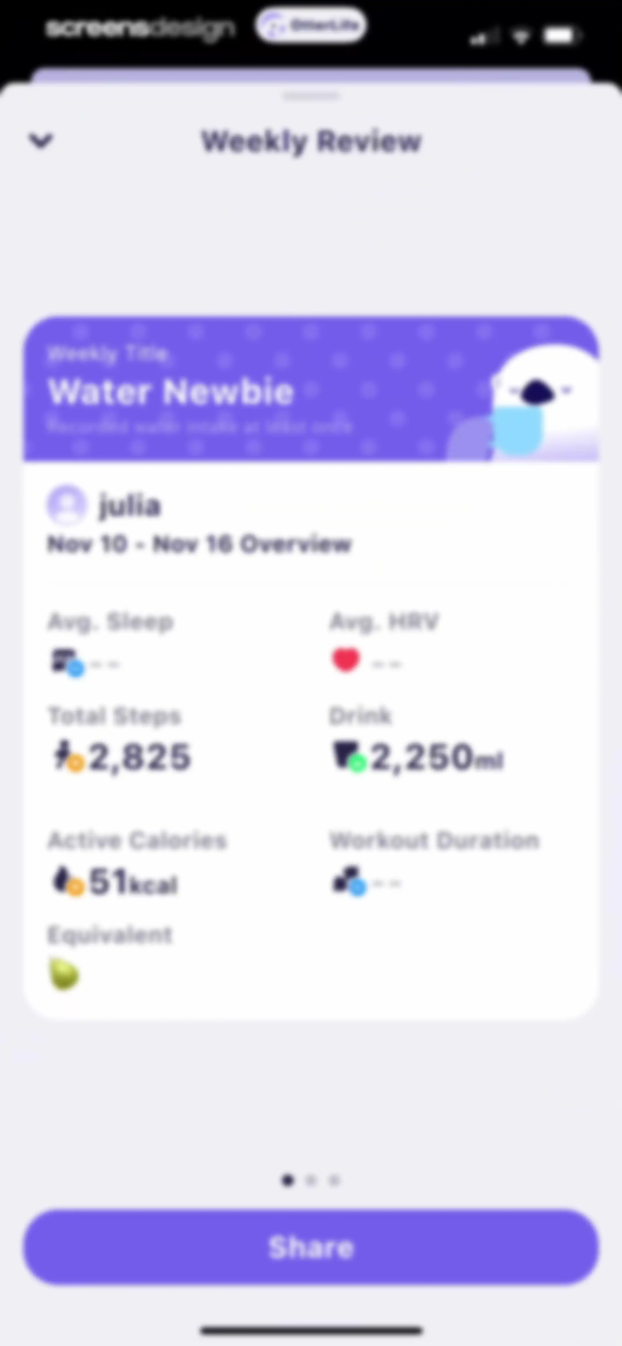 OtterLife: AI Health Tracker screen 190