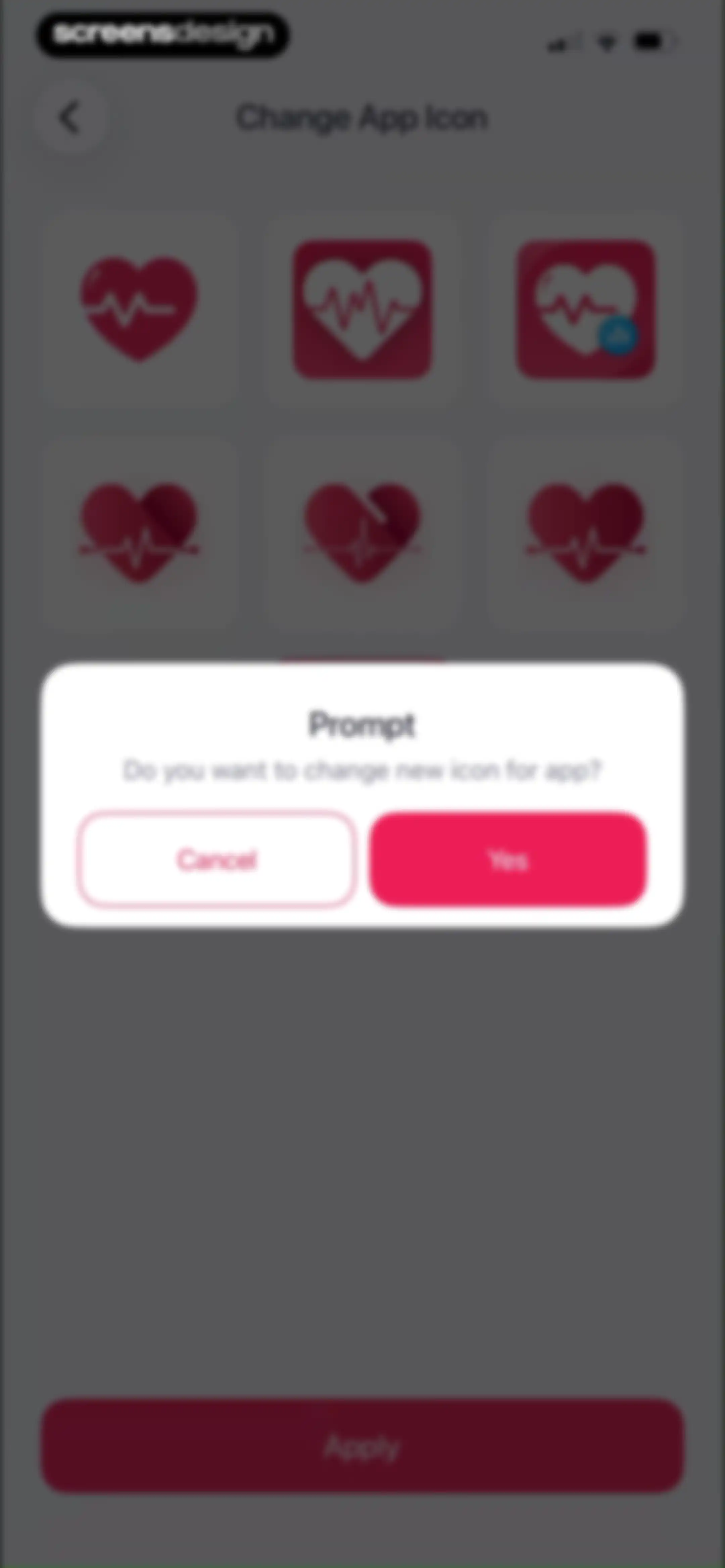 iCardiac: Heart Rate & Health screen 95