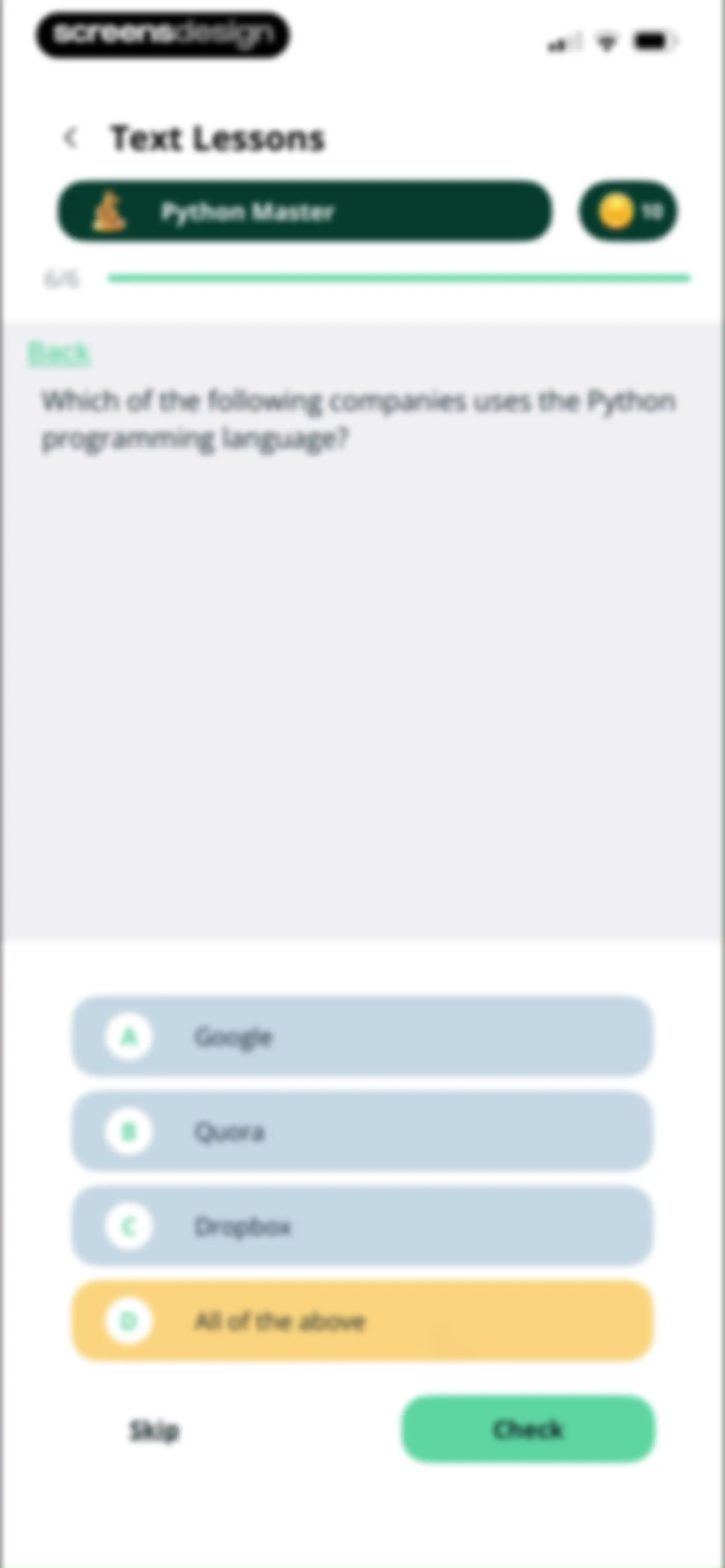 Learn Python・Coding－AI Compile screen 28