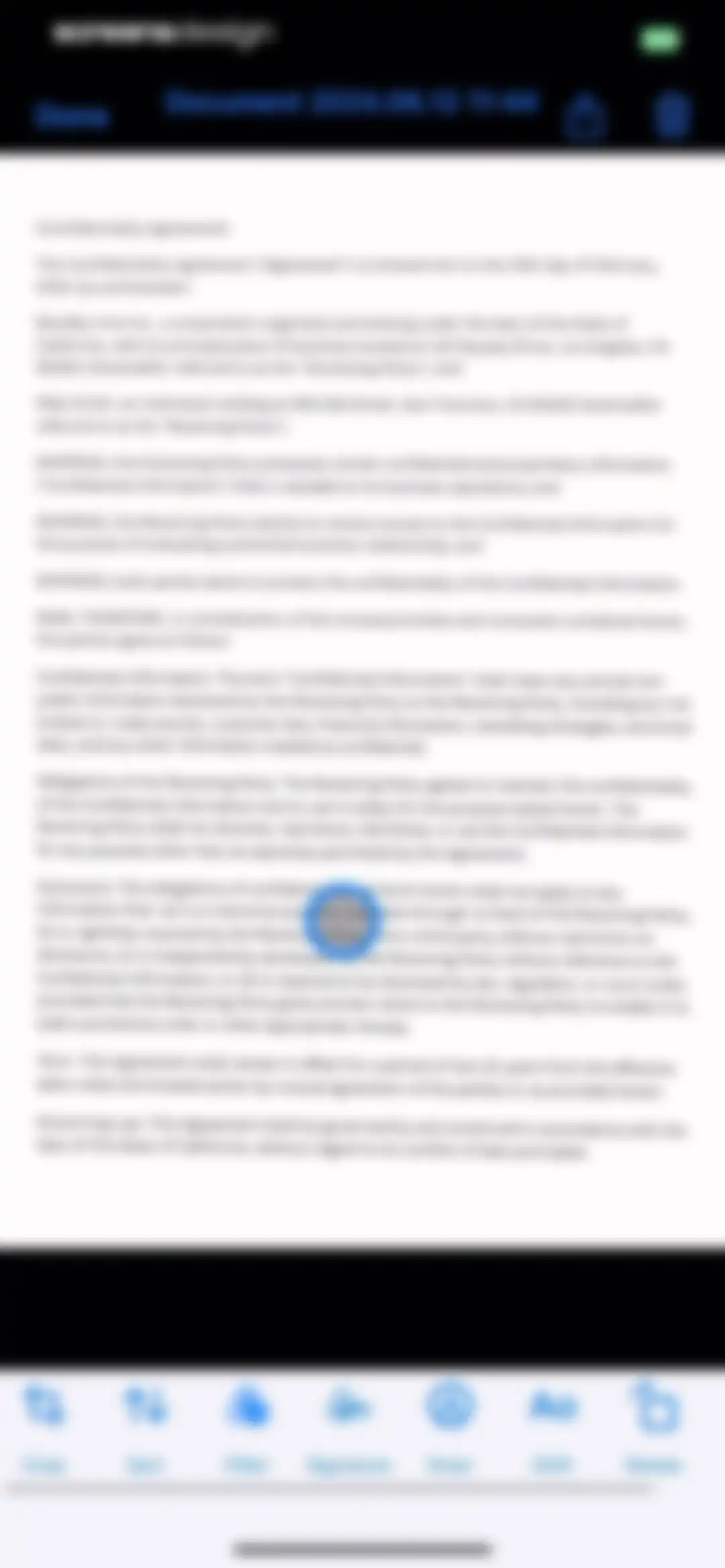 iScan - PDF & Document Scanner screen 16