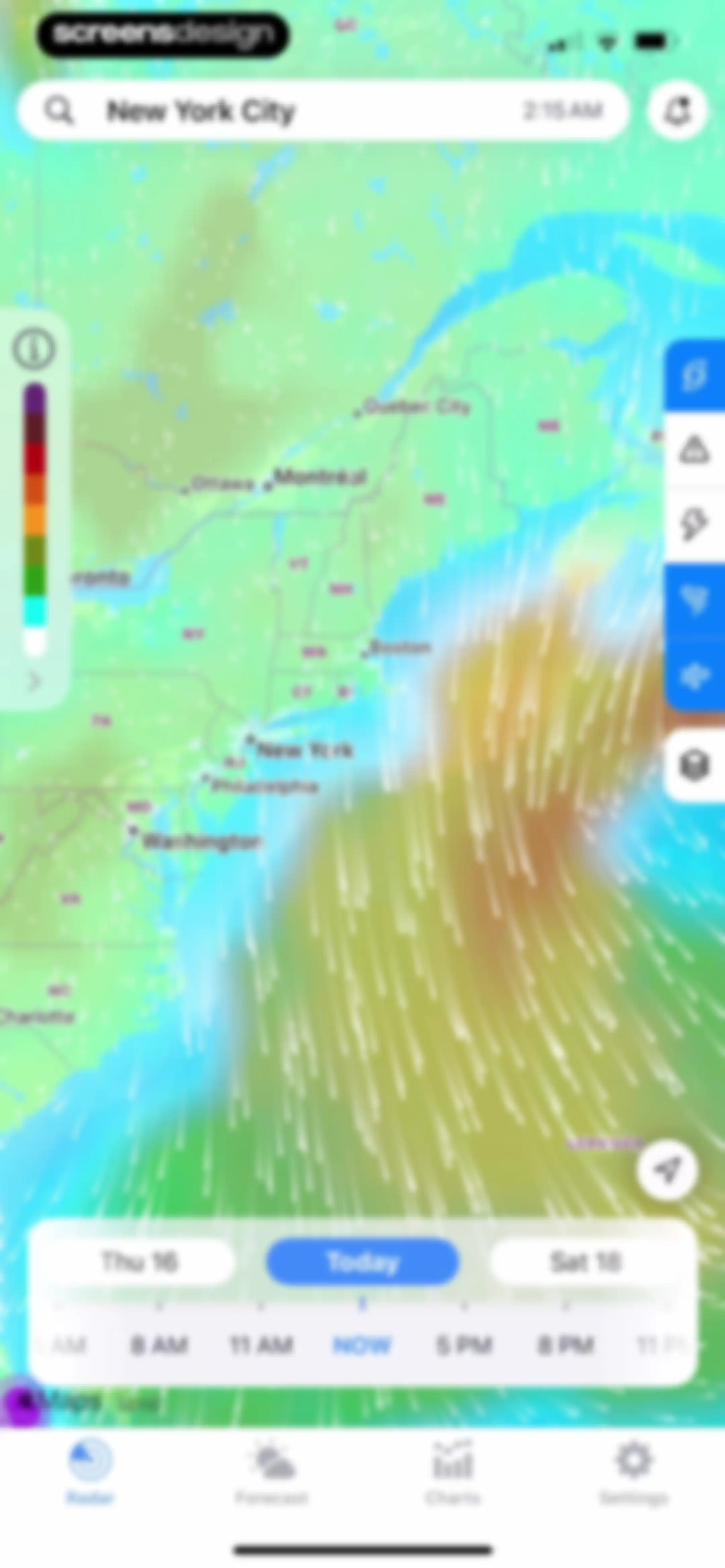 Weather Radar - NOAA Channel screen 19
