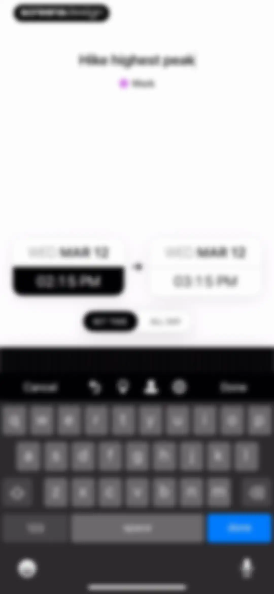 Timepage: Calendar Planner screen 28