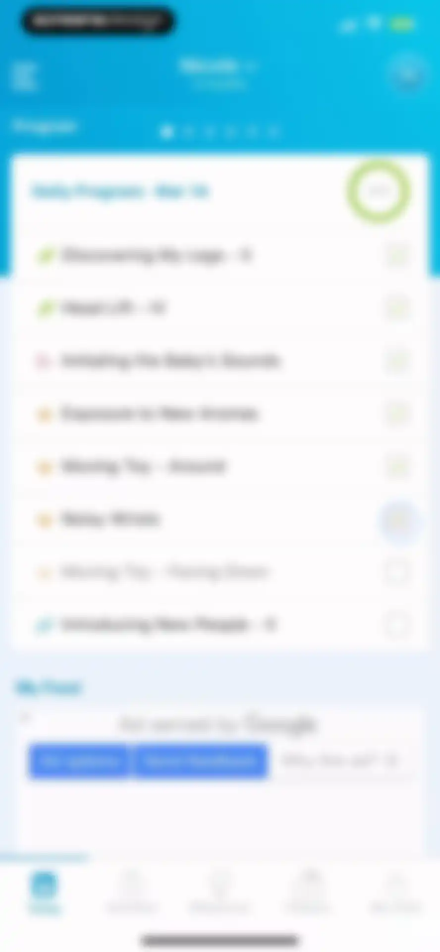 BabySparks - Development App screen 34