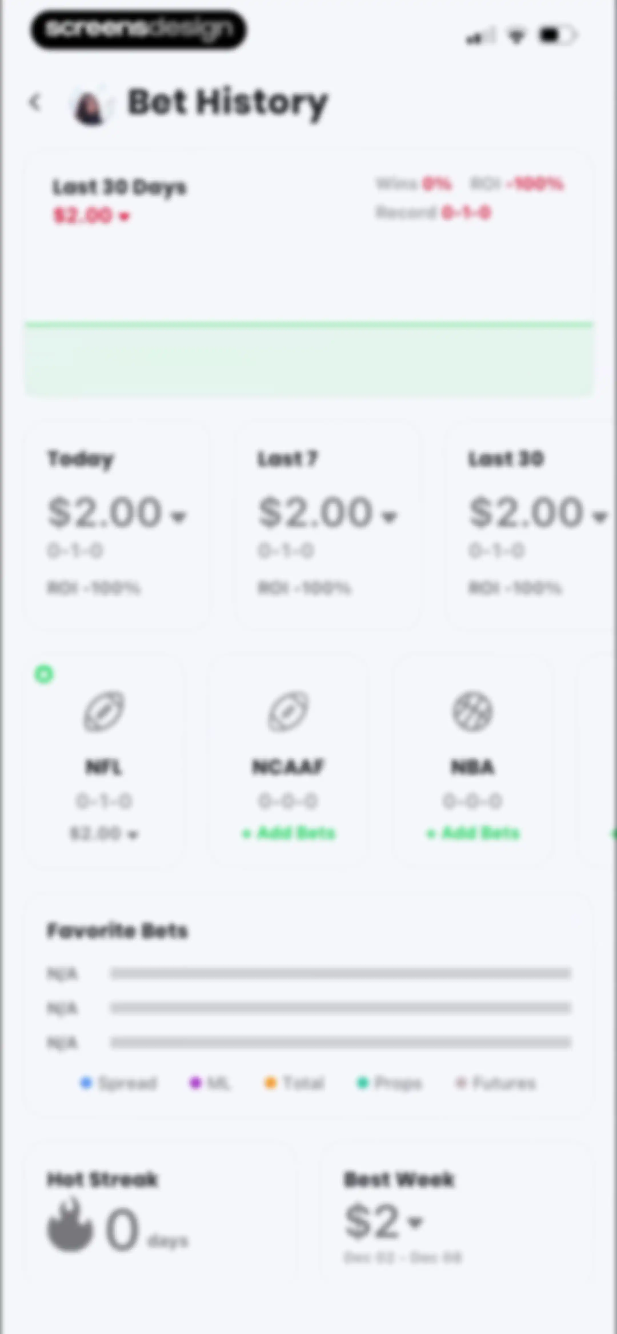 Action Network: Sports Betting screen 175