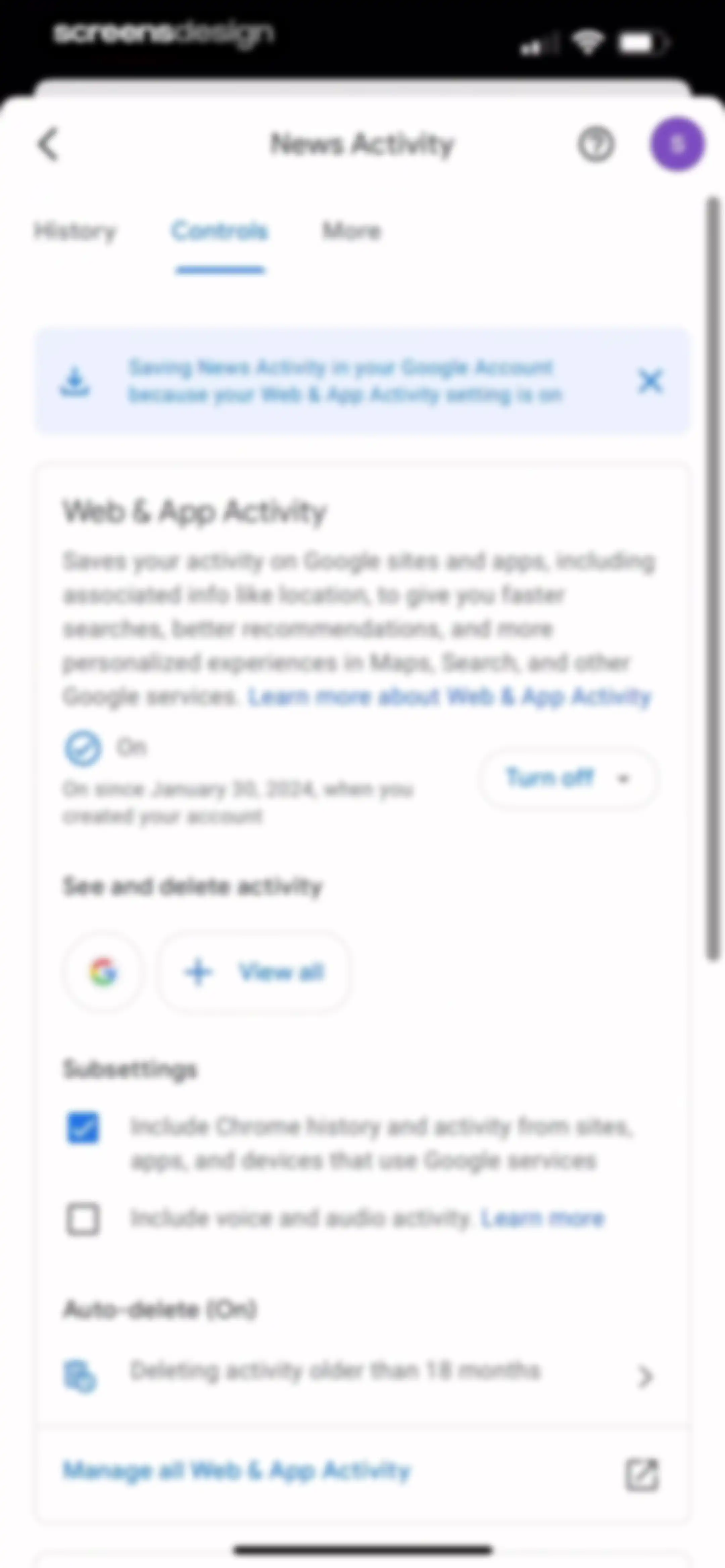 Google News screen 77