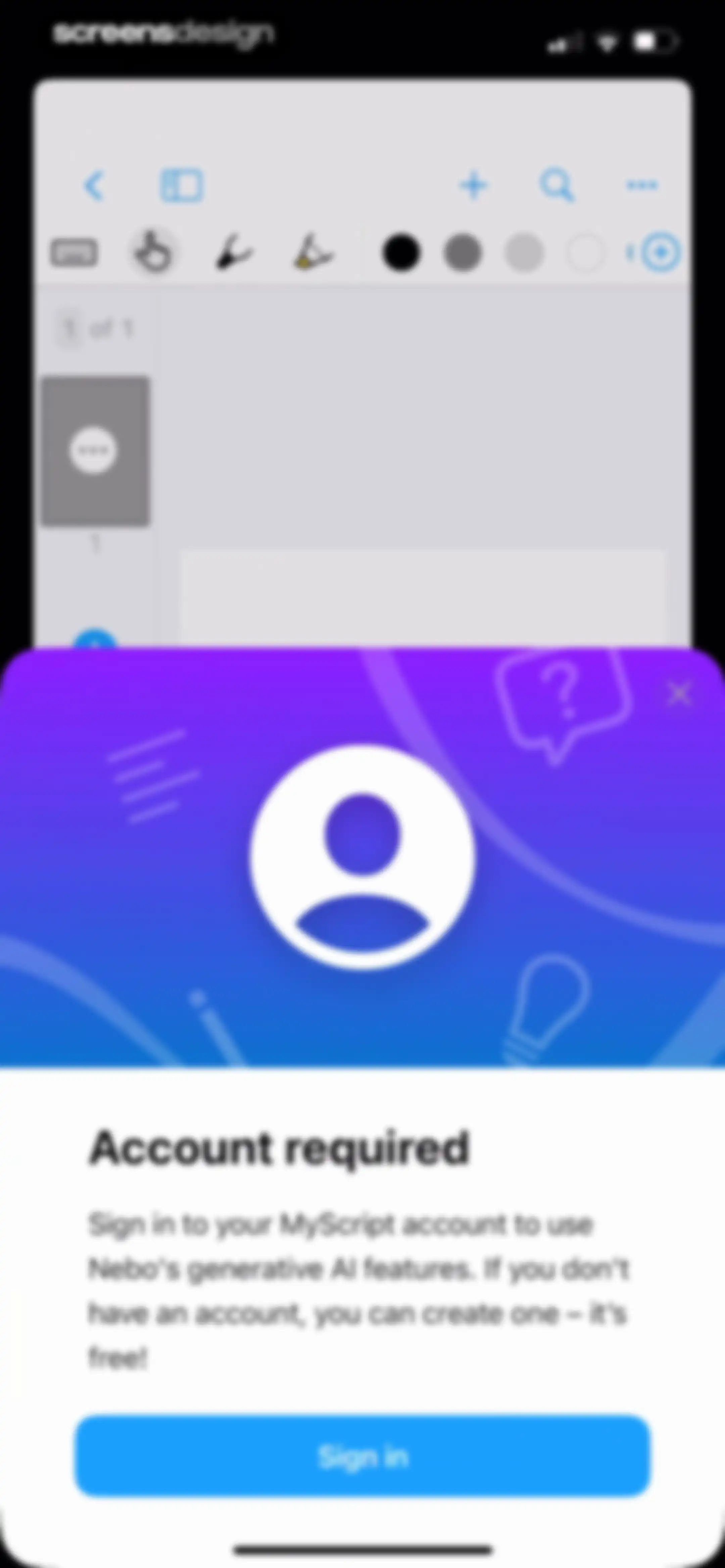 MyScript Notes: AI Handwriting screen 7