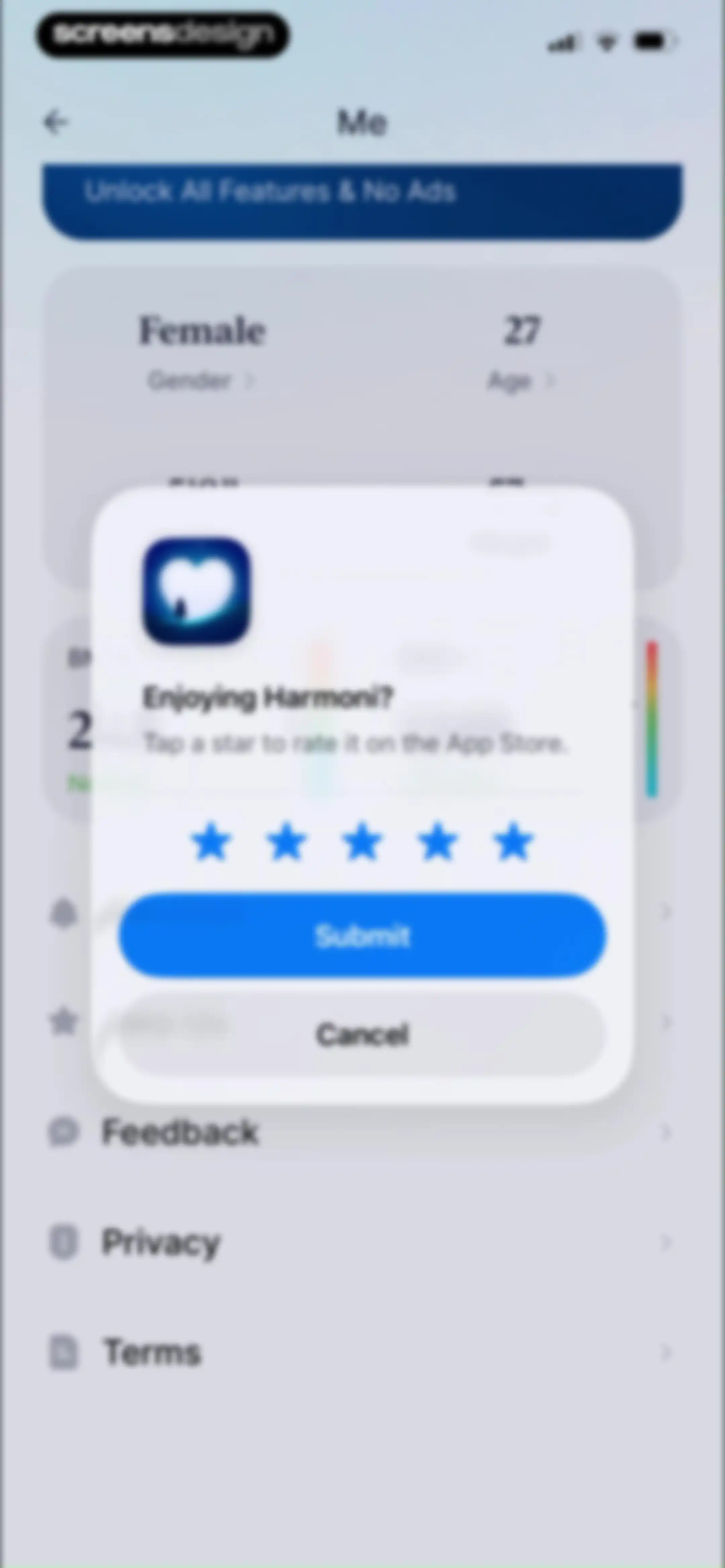 Harmoni - Health & Sleep screen 134