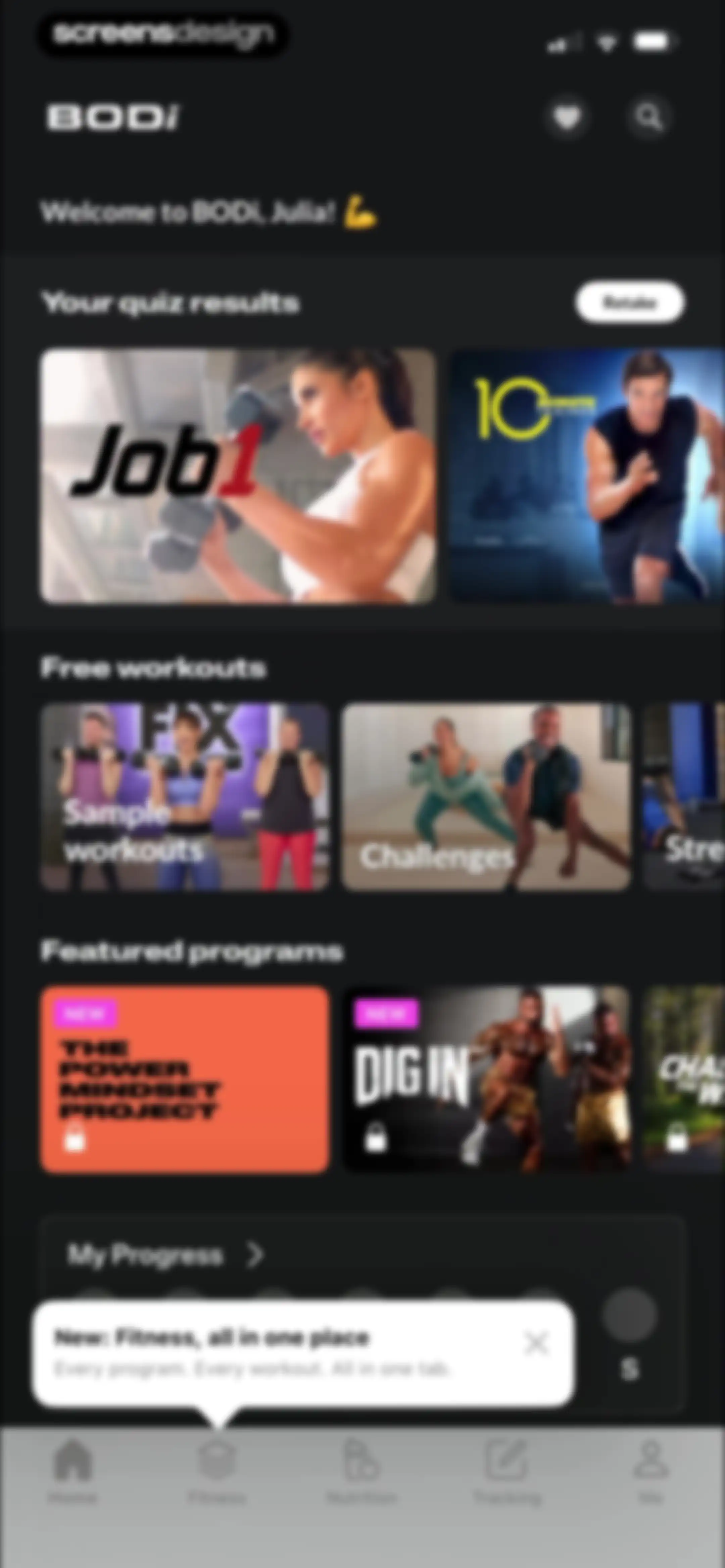 BODi Home Fitness & Workouts screen 13