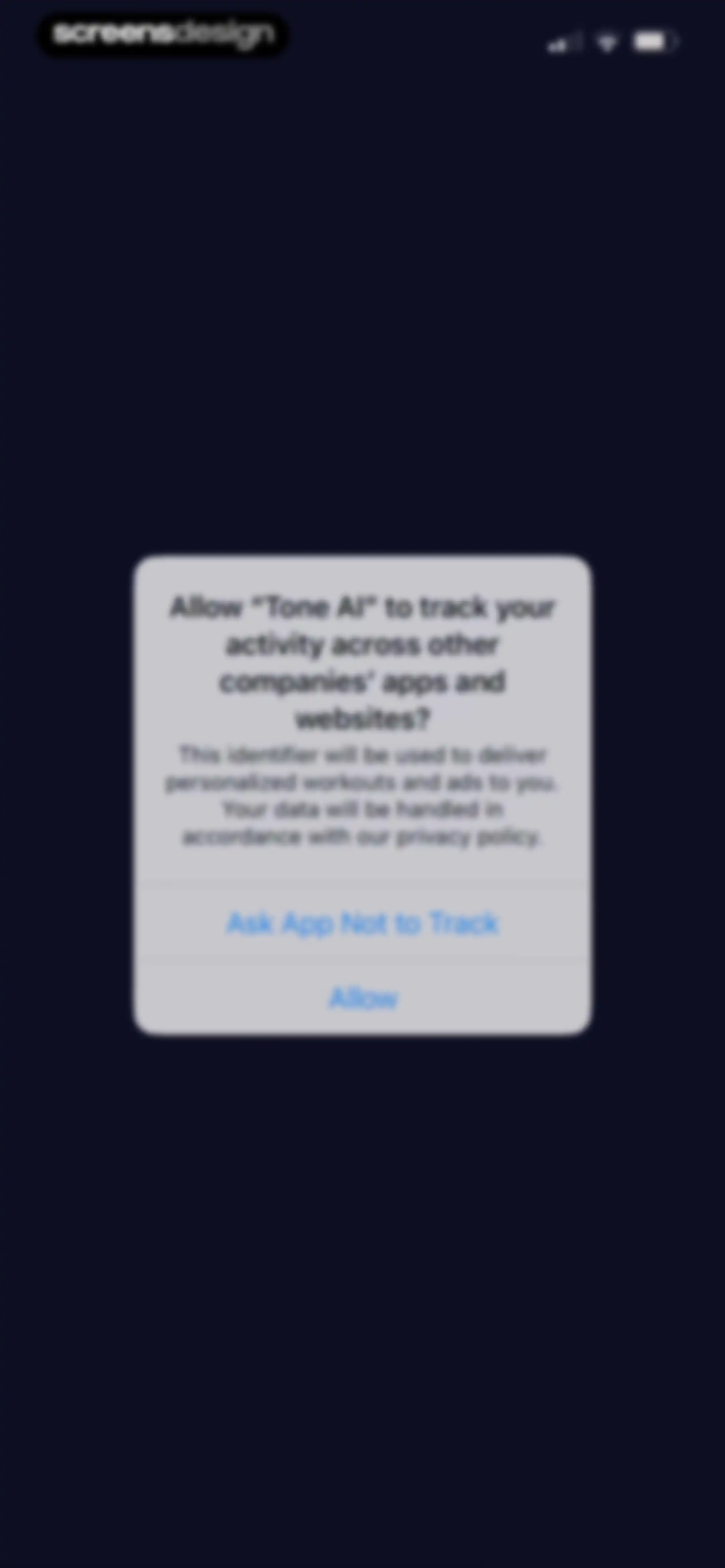 Tone AI: Pilates & Workouts screen 1