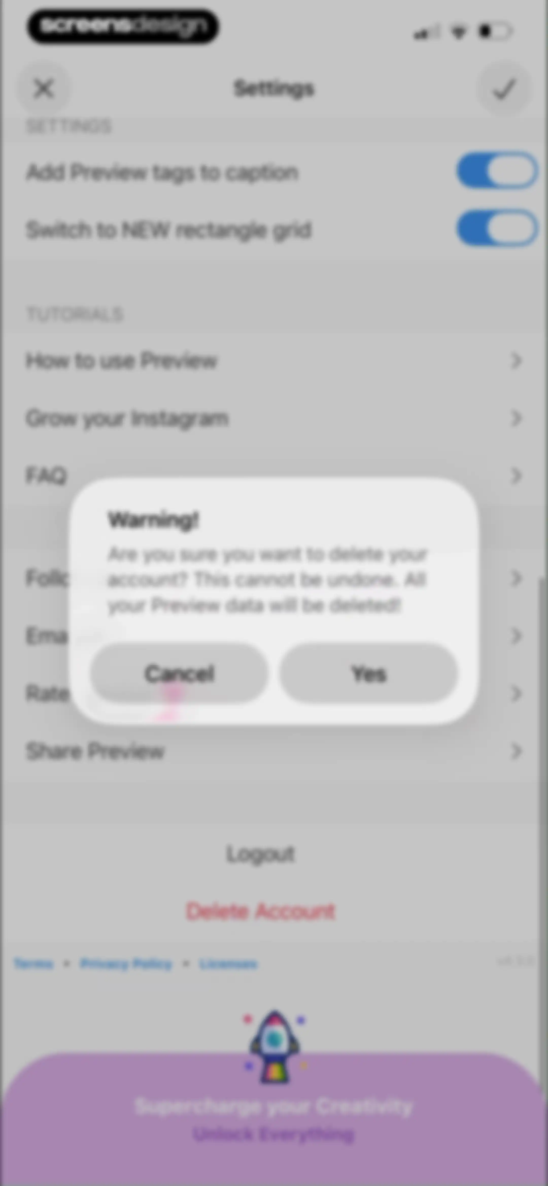 PREVIEW: Planner for Instagram screen 143
