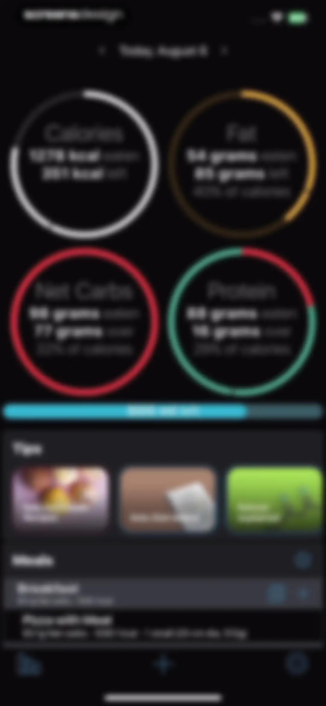 Keto diet app－Low carb manager screen 87