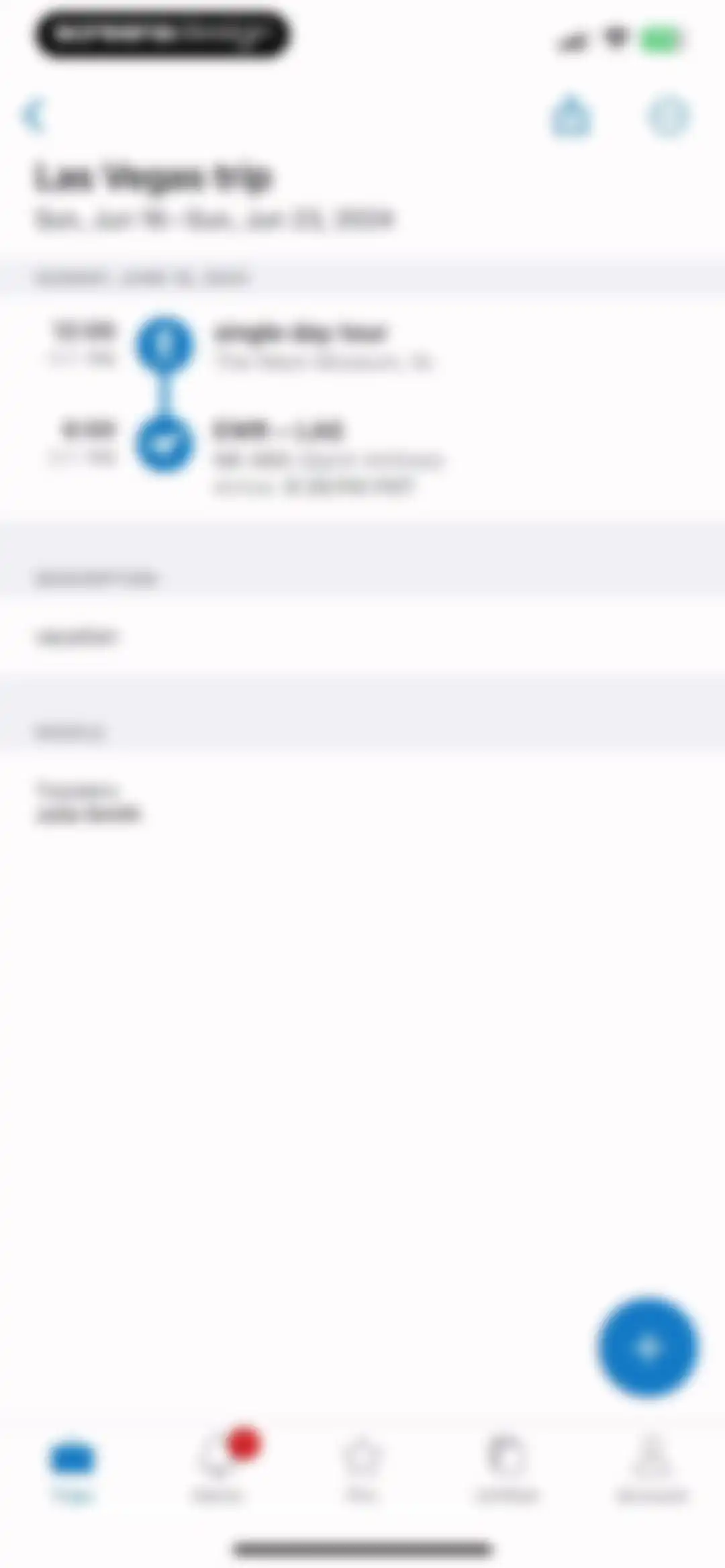 TripIt: Travel Planner screen 22