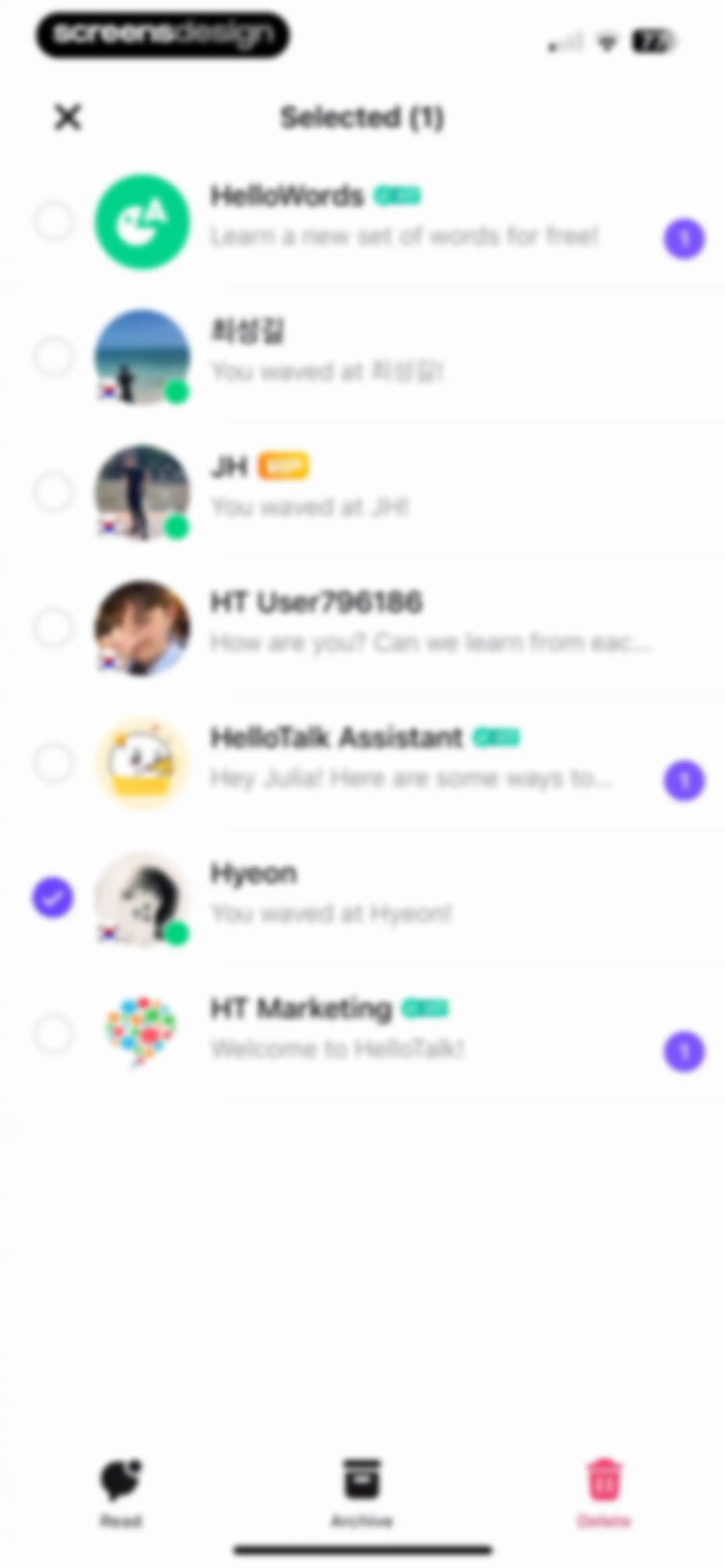 HelloTalk - Language Learning screen 112