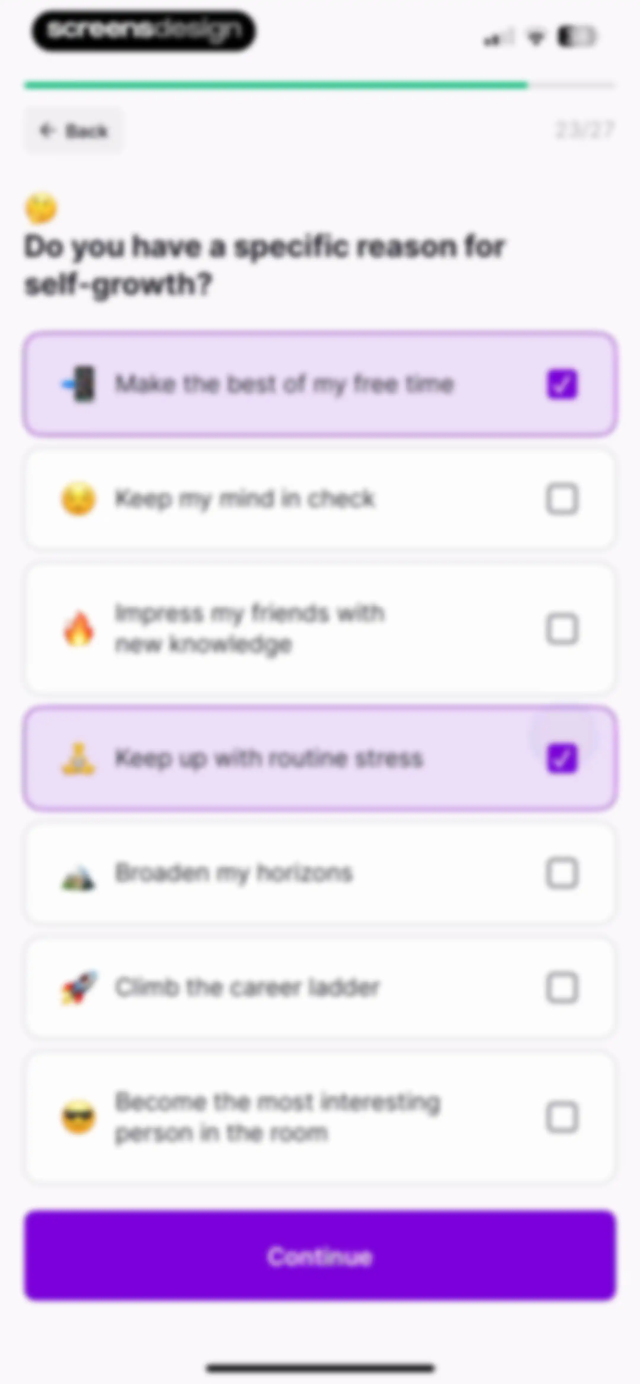 Nibble: Daily Learning & Quiz screen 36