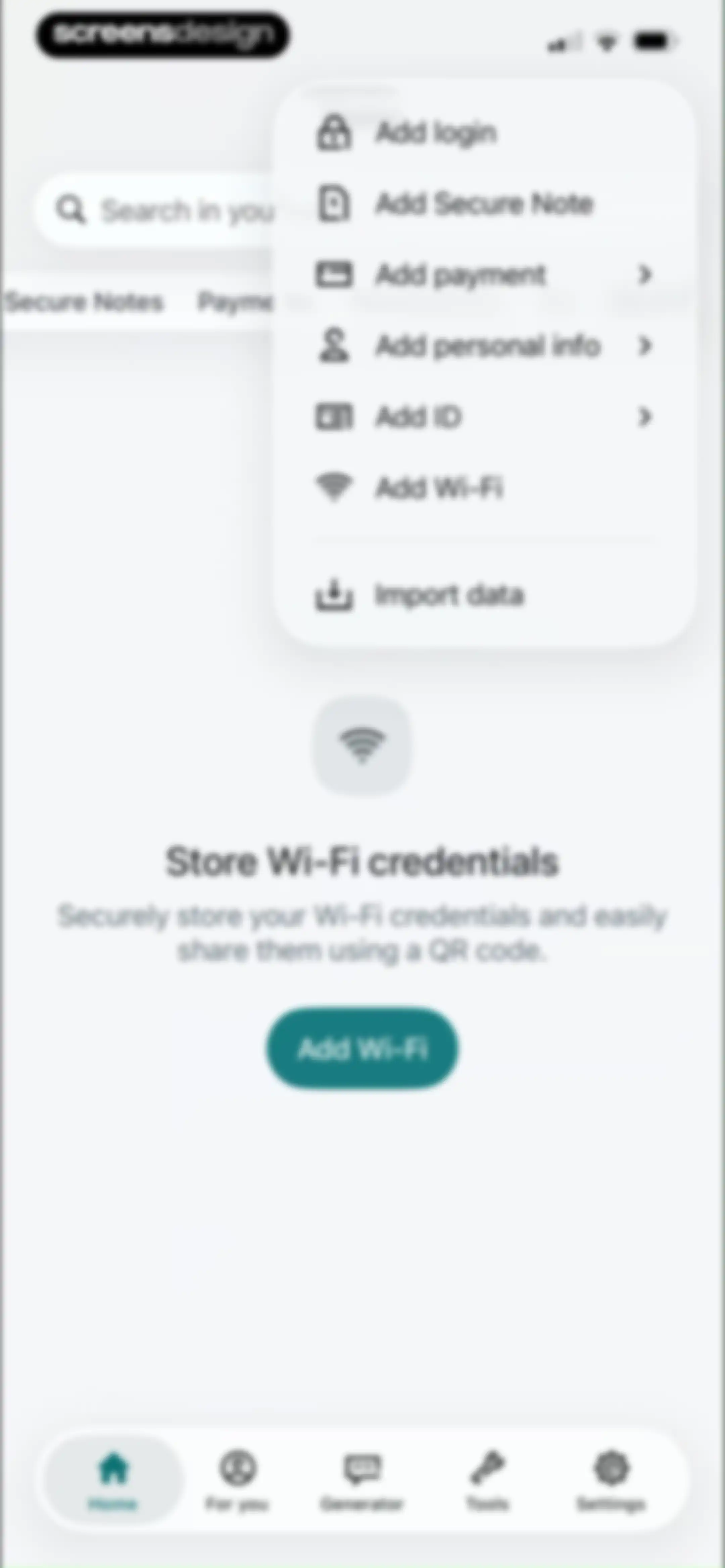 Dashlane Password Manager screen 62