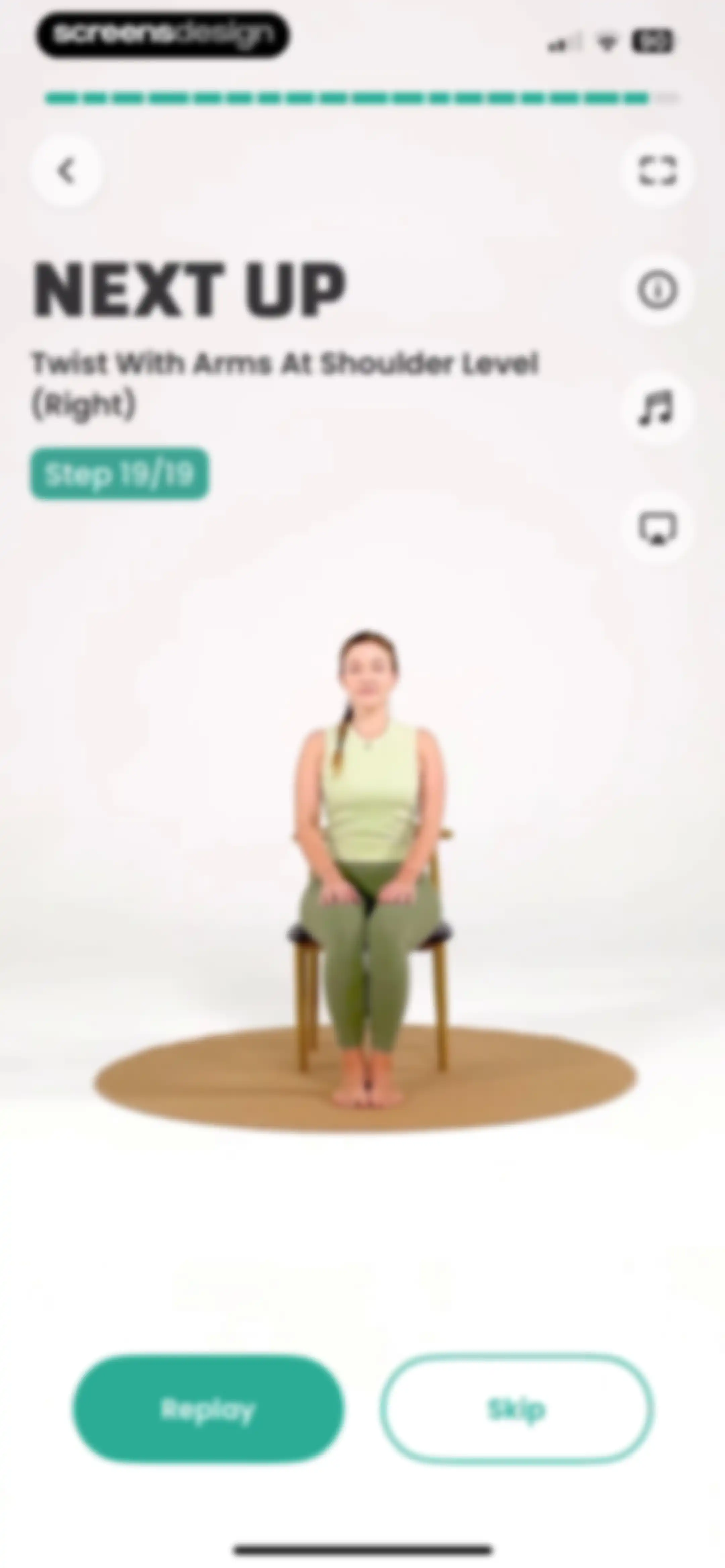 Workout for Seniors: SeniorFit screen 90