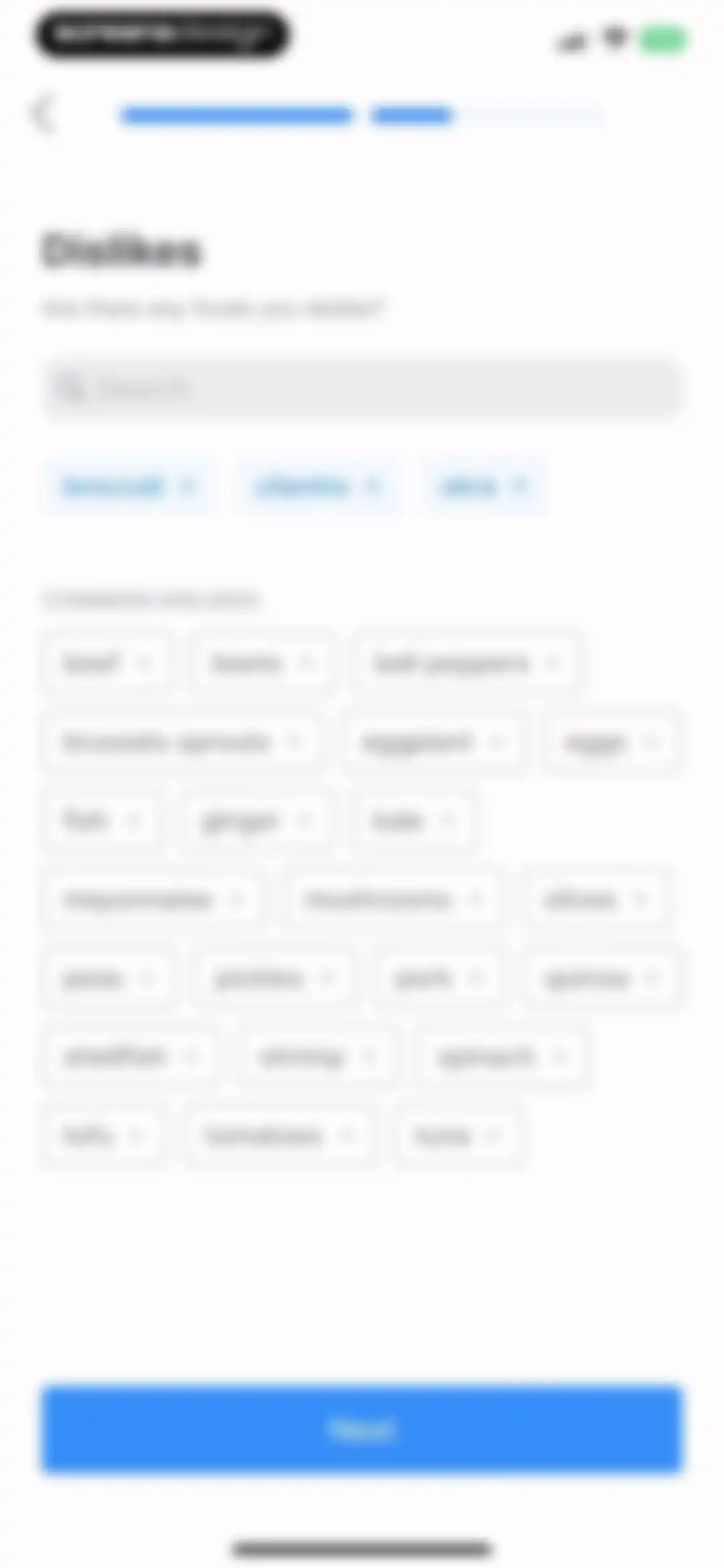 Intent - Meal Planner screen 21