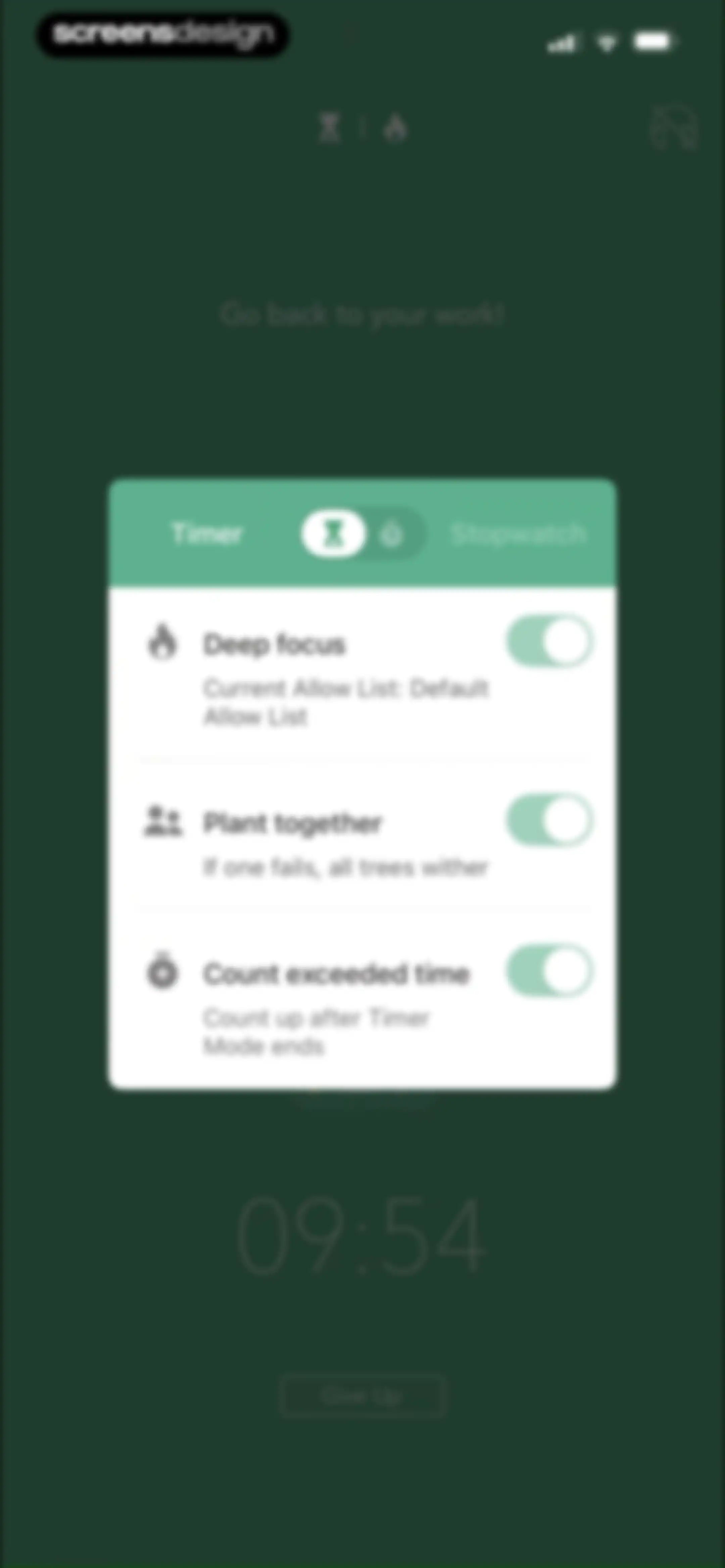 Forest: Focus for Productivity screen 99
