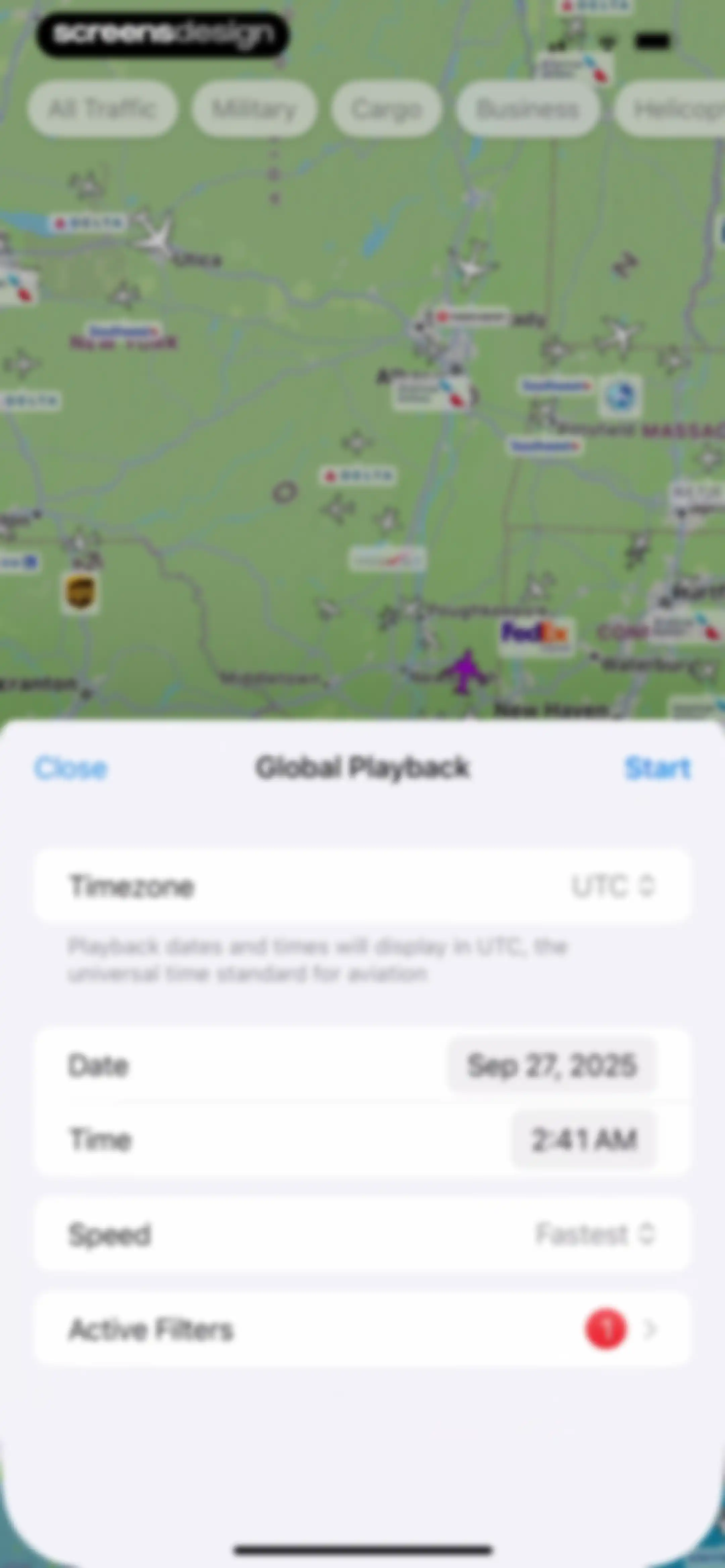 Plane Finder ⁃ Flight Tracker screen 91