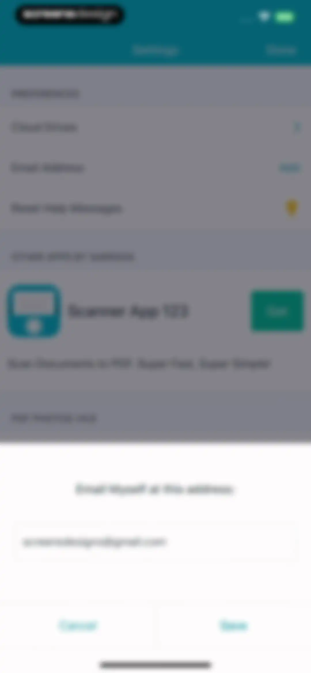 PDF Photos screen 42