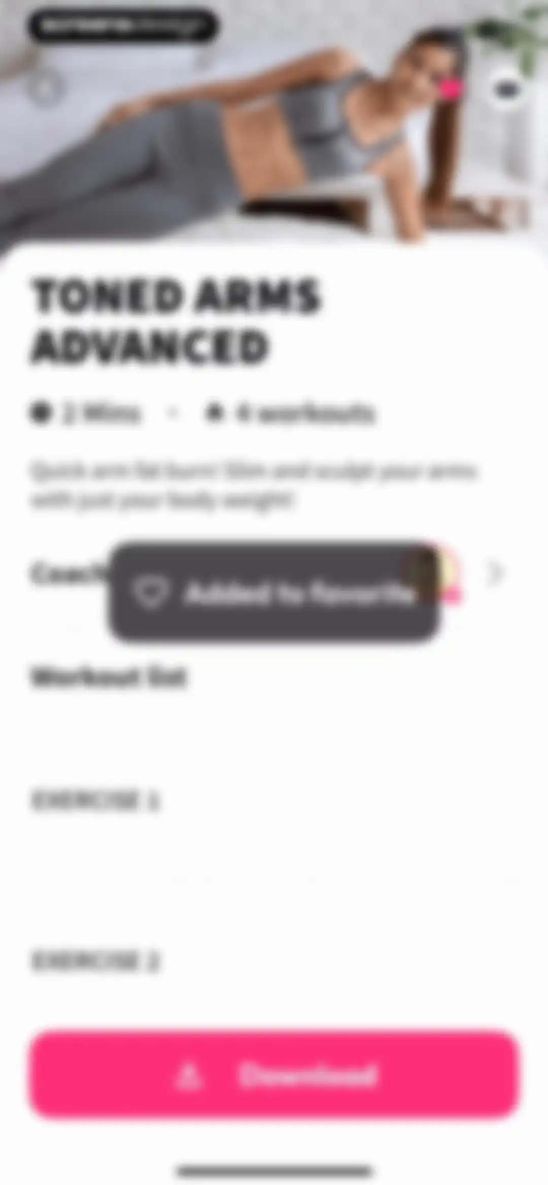 Workout for Women: Fit at Home screen 144
