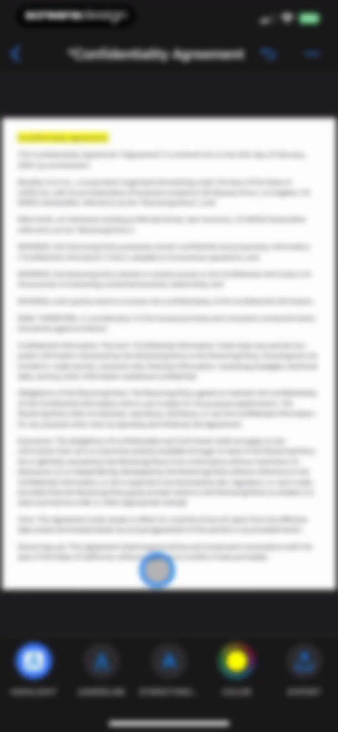 xScan : Document Scanner App screen 9