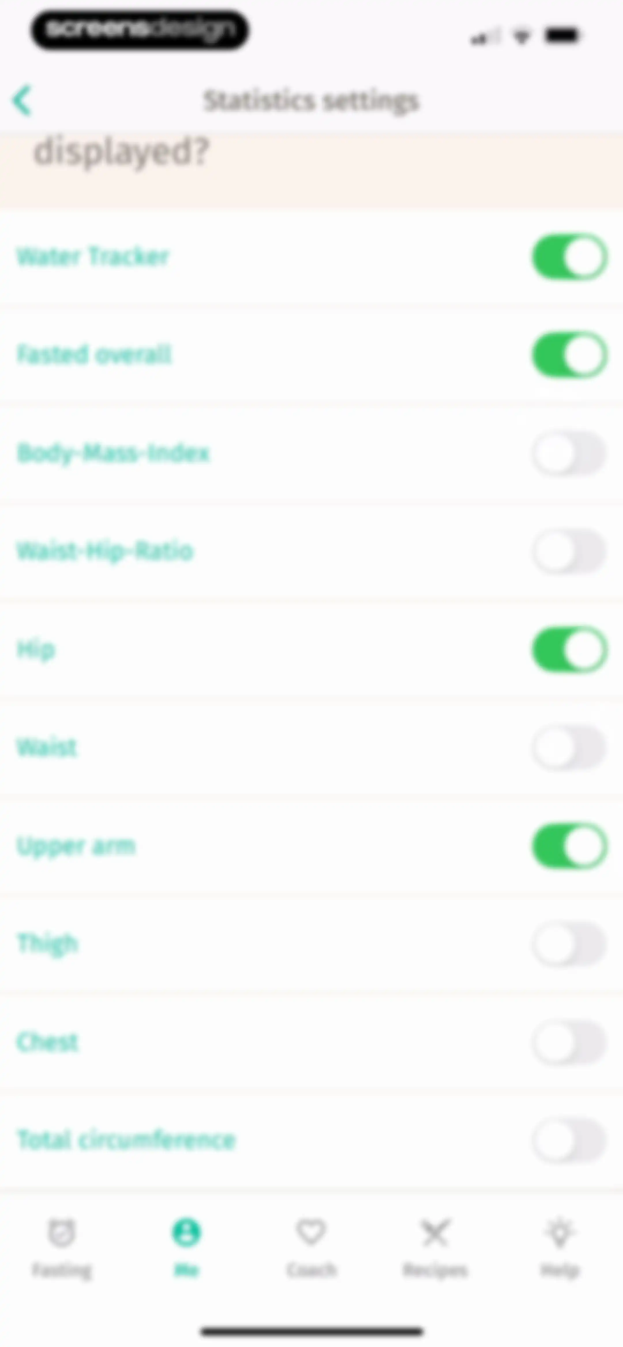BodyFast: Intermittent Fasting screen 173