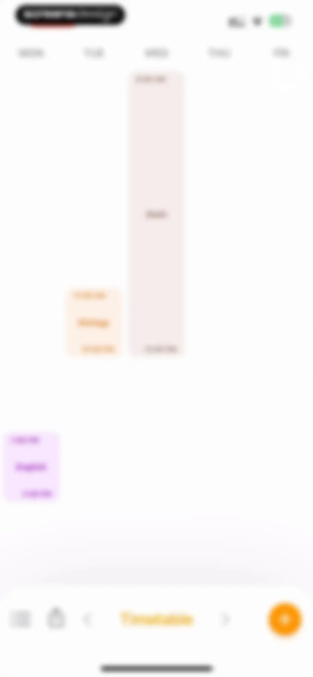 My Timetable - Quick & Simple screen 19
