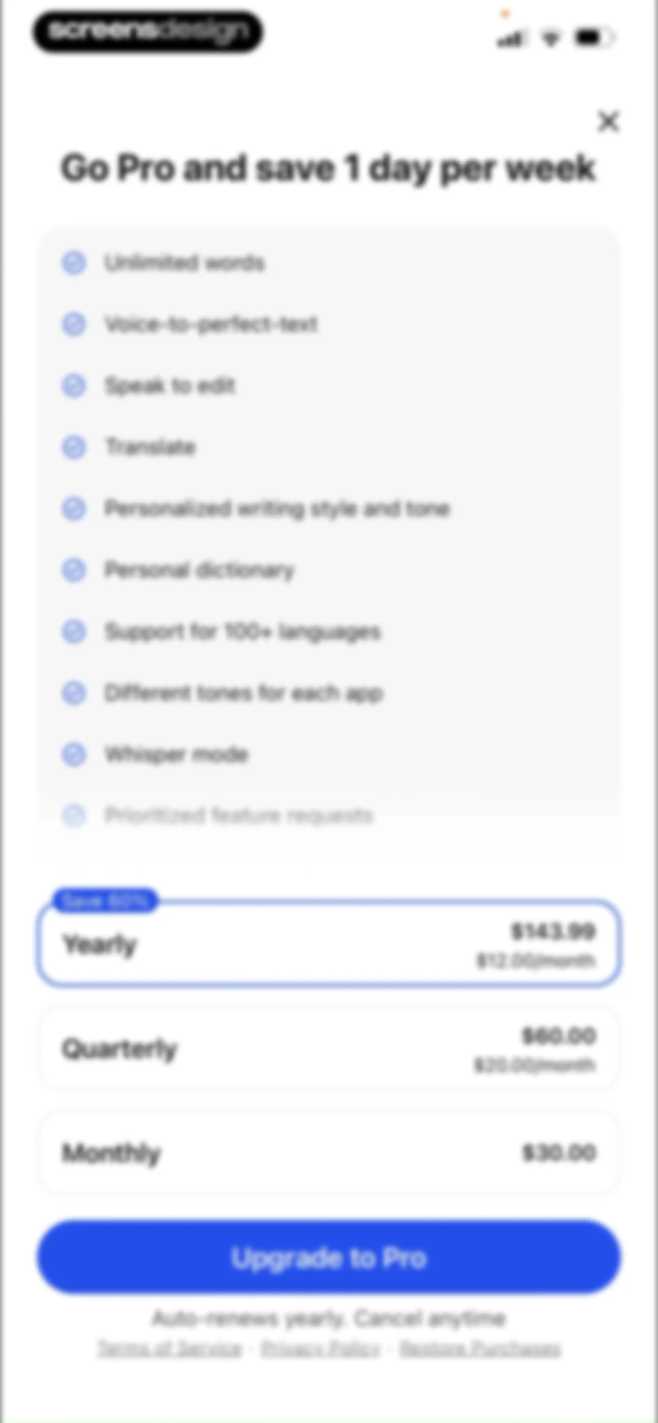 Typeless: AI Voice Keyboard screen 63